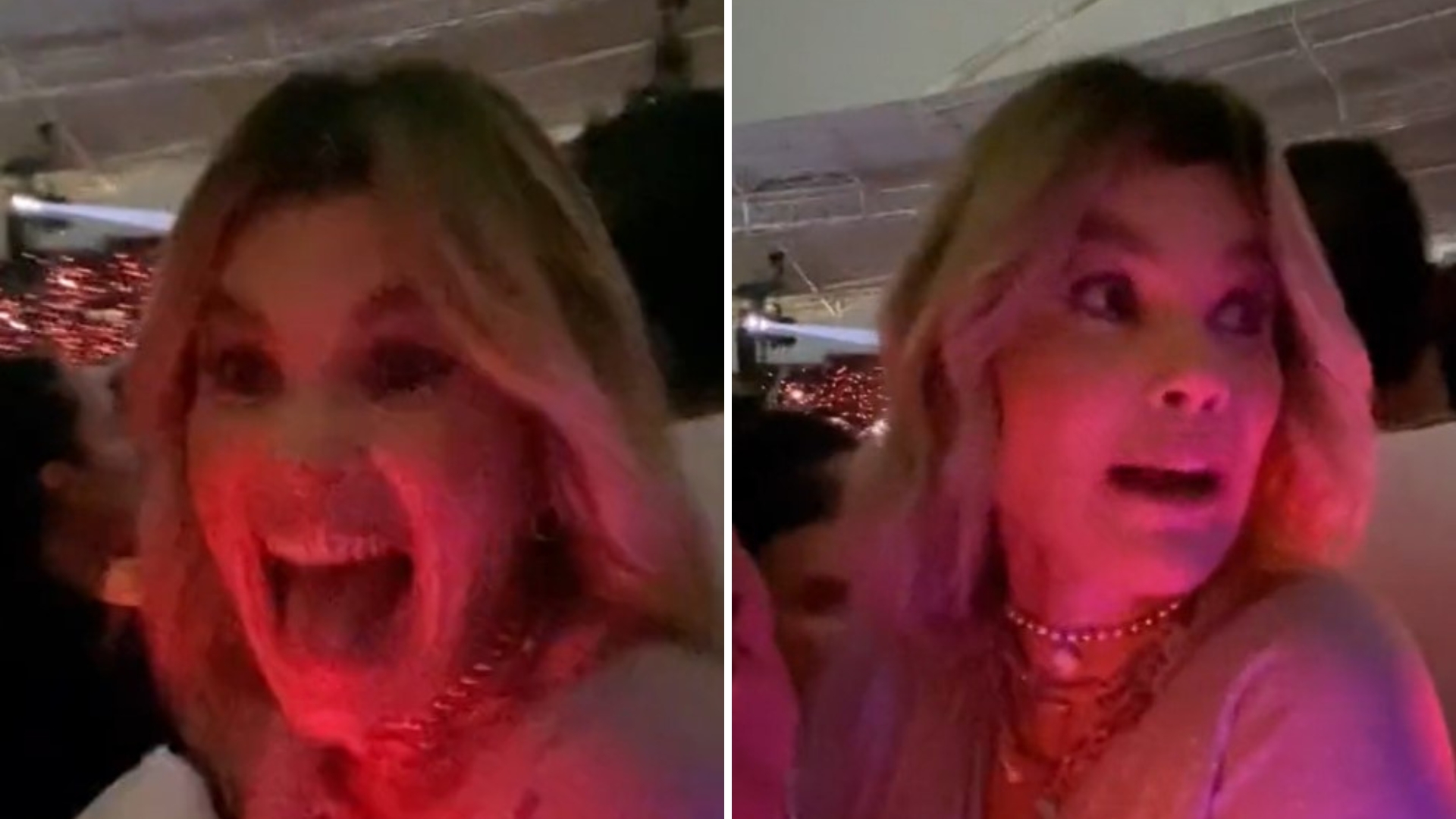 Flávia Alessandra é reconhecida por fãs em show e pede ajuda: “Minhas filhas?”