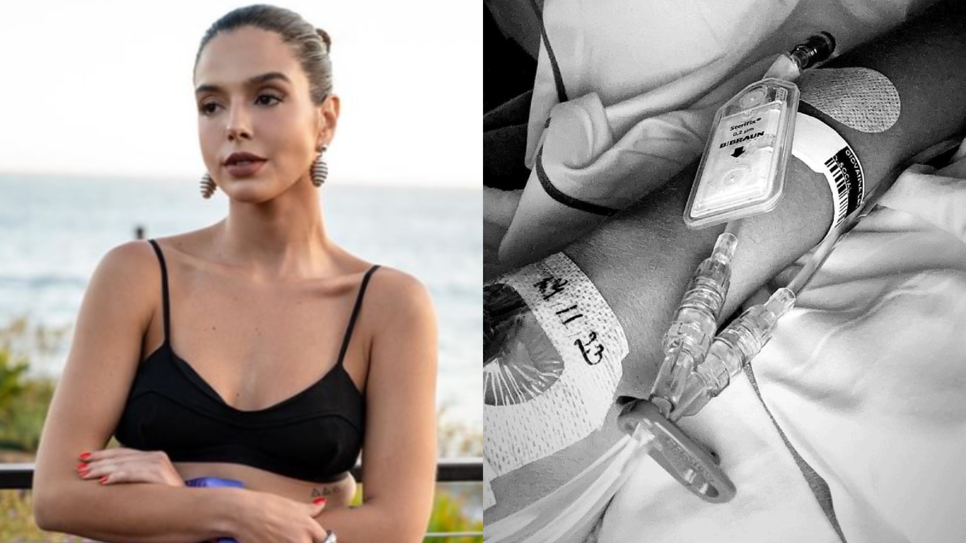 Giovanna Lancellotti surge em cama de hospital e preocupa: “Obrigada, meu Deus”