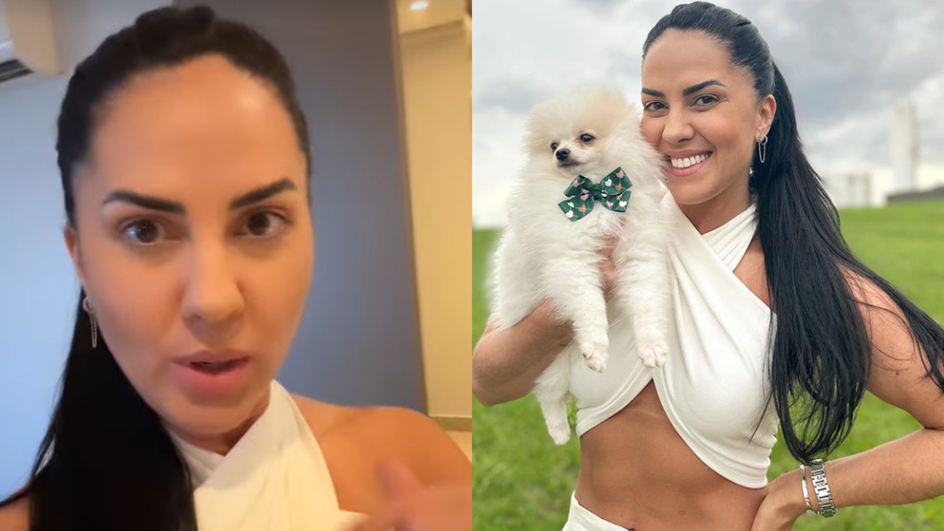 Graciele Lacerda se justifica após pagar R$ 63 mil por cachorro em leilão: “Não vi”