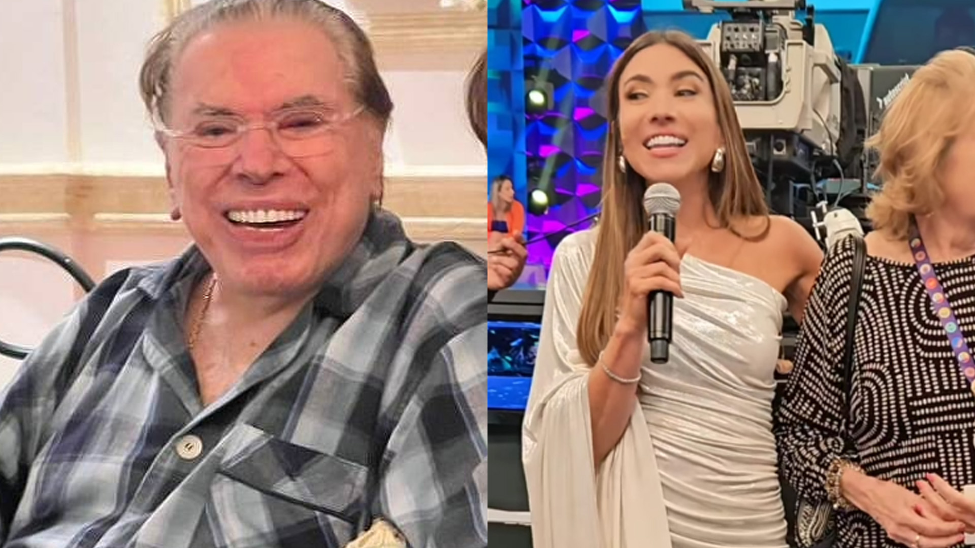 Raridade: irmã de Silvio Santos aparece em programa de TV e manda recado