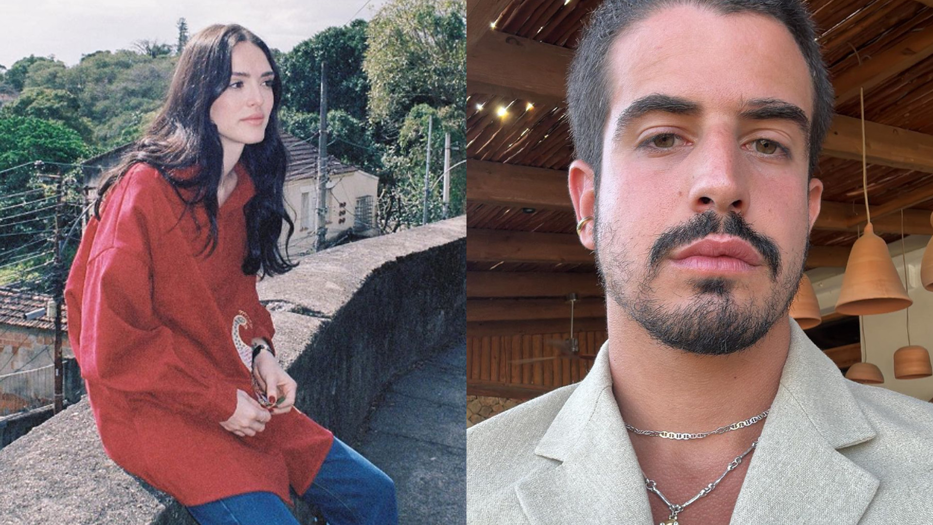 Solteiros, Isabelle Drummond e Enzo Celulari trocam flertes nas redes sociais: “Mais lindo”