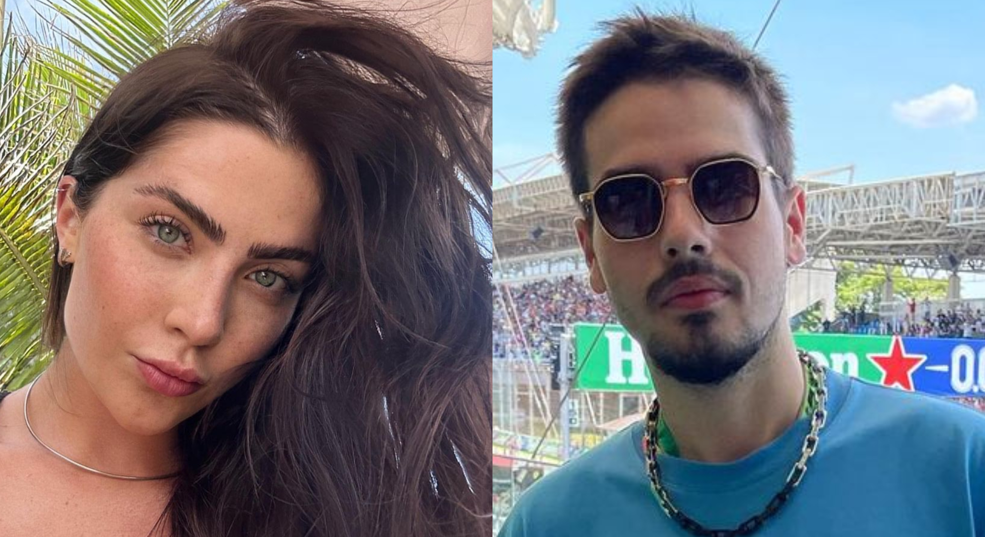 Jade Picon e filho de Faustão são flagrados em viagem; veja imagem