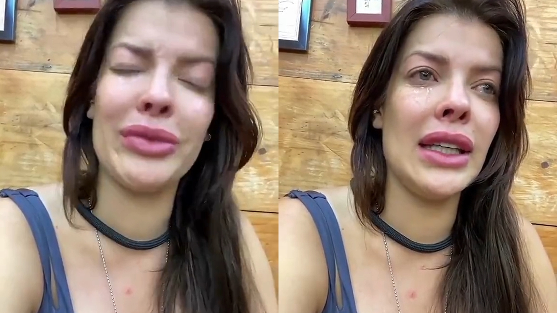 Jaquelline chora durante recado para Lucas após desistência em A Fazenda: “Eu amo você”