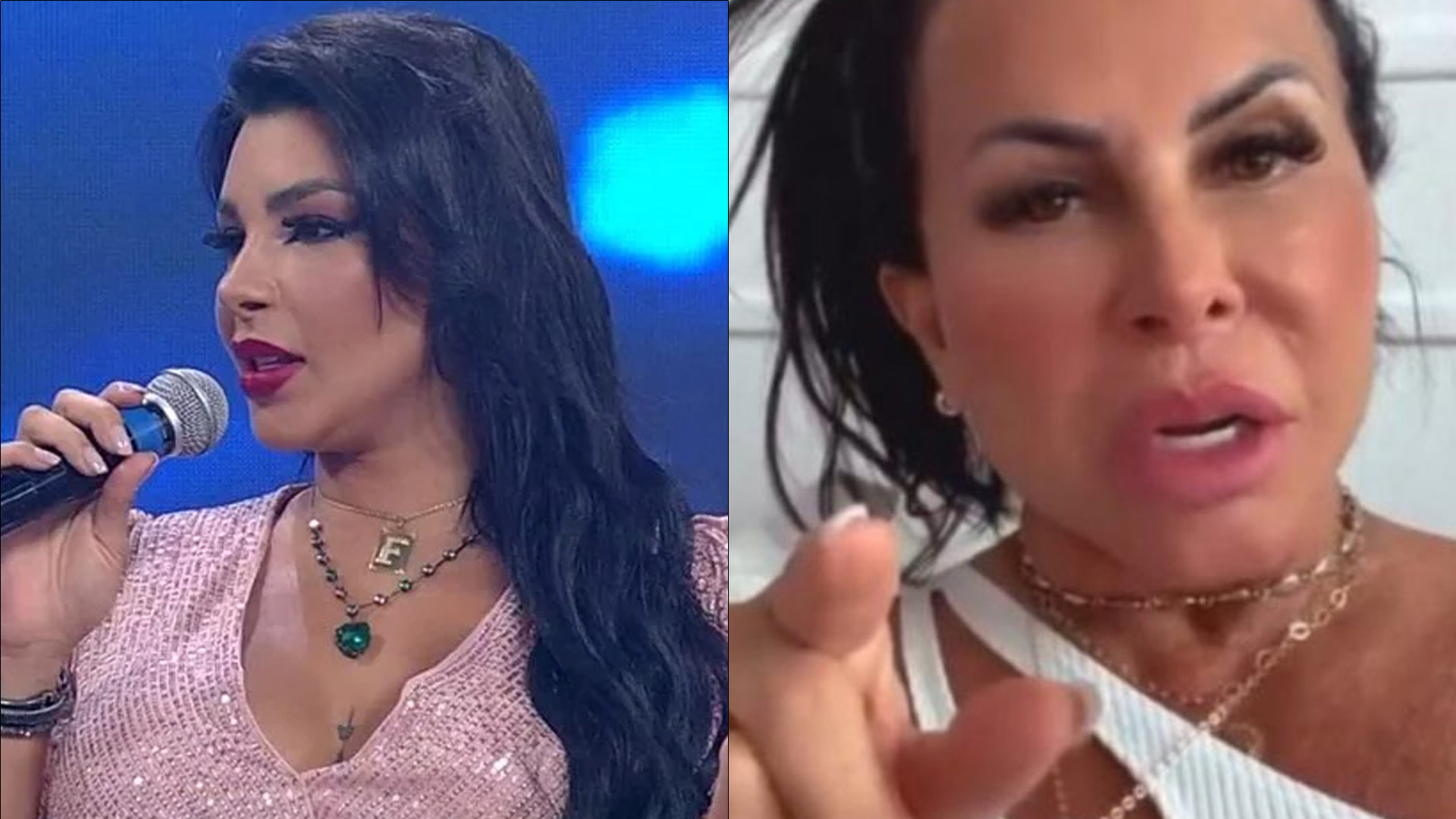 Jenny Miranda acusa Gretchen de largá-la em situação de fome: “Sem comida”