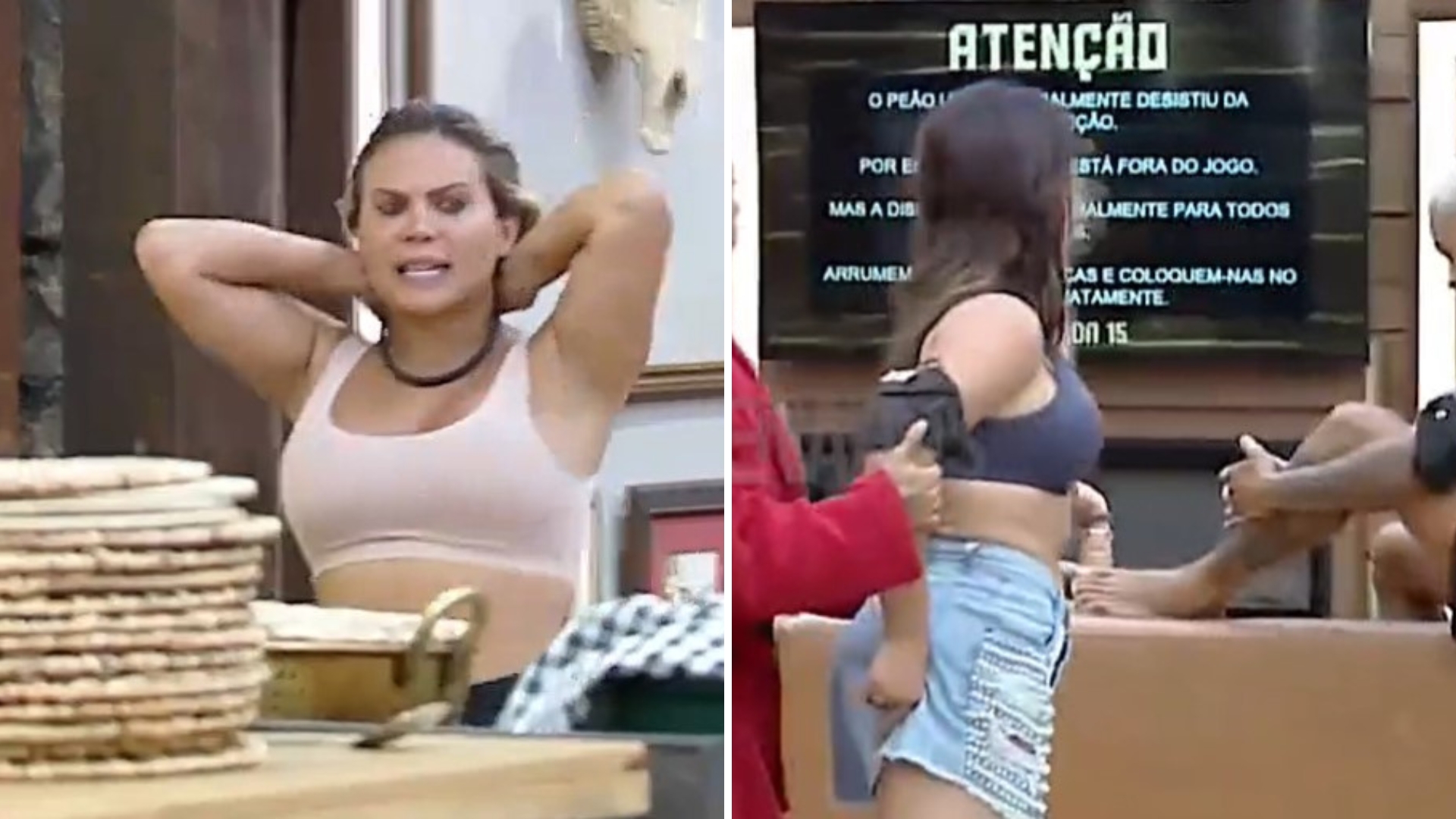 Kally se revolta com acusação de Jaque, após desistência de Lucas Souza: “Vitimismo”