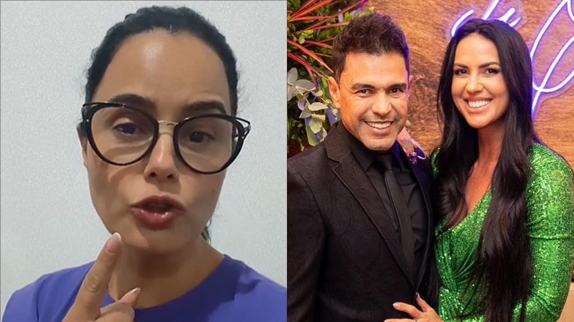 Luciele di Camargo defende Zezé di Camargo e alfineta a família: “Deveriam ficar quietinhos”