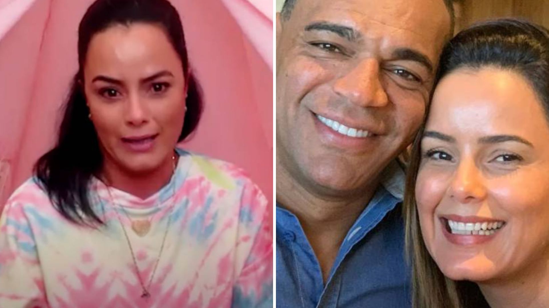 Luciele di Camargo diz que obrigou Denílson a deixar casa dos pais: “Não preciso disso”