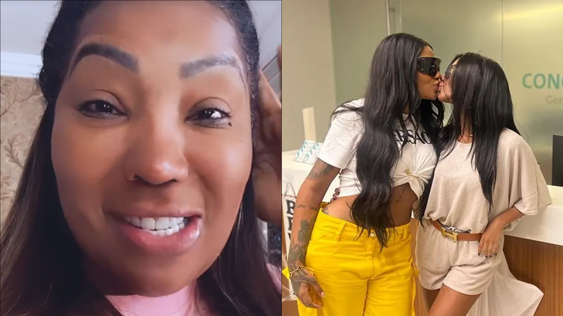 Emocionada, mãe de Ludmilla revela que será avó: “Vão vir minhas crianças”