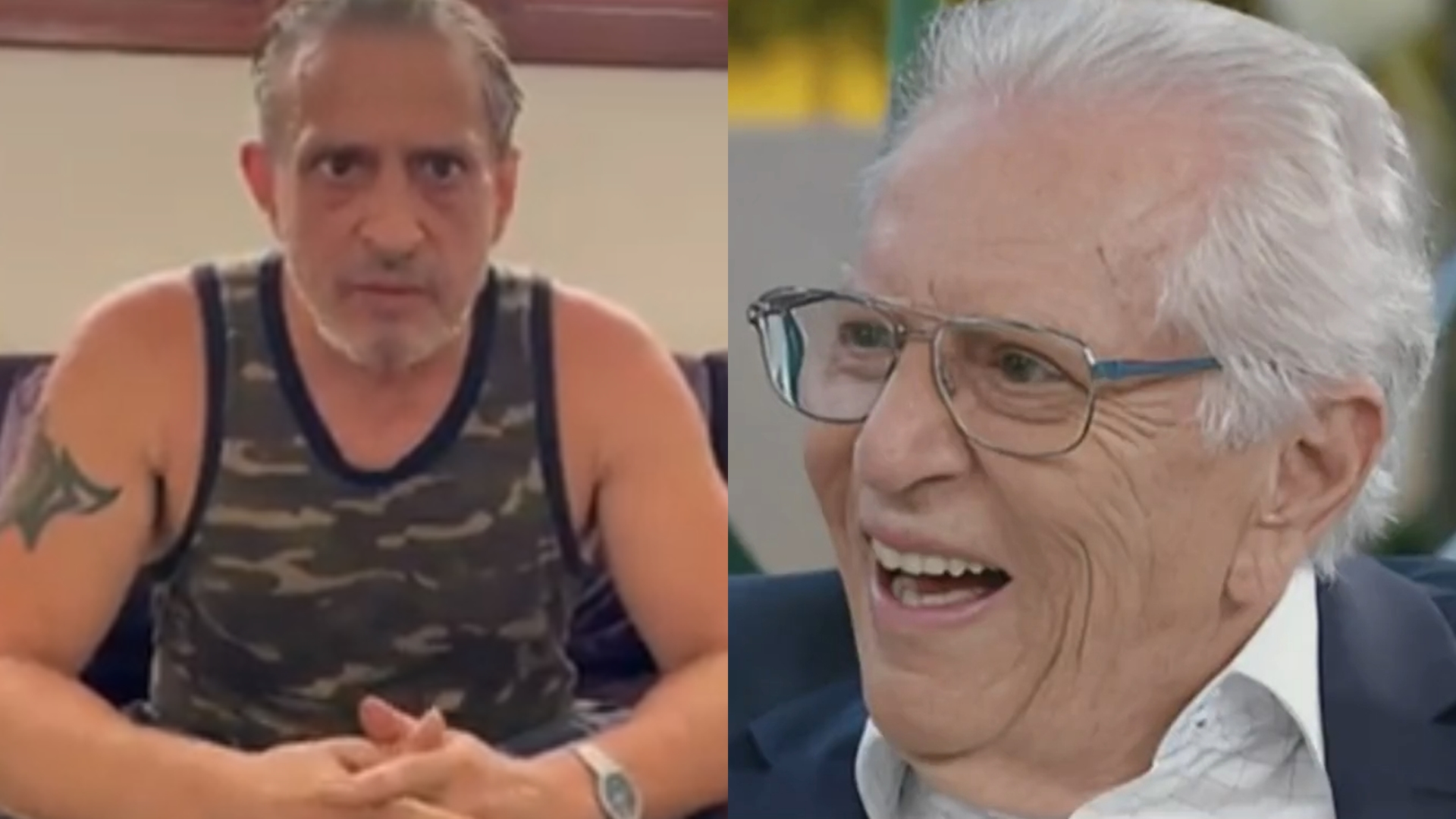 Filho de Carlos Alberto entrega estado de saúde do apresentador: “Sangramento na cabeça”
