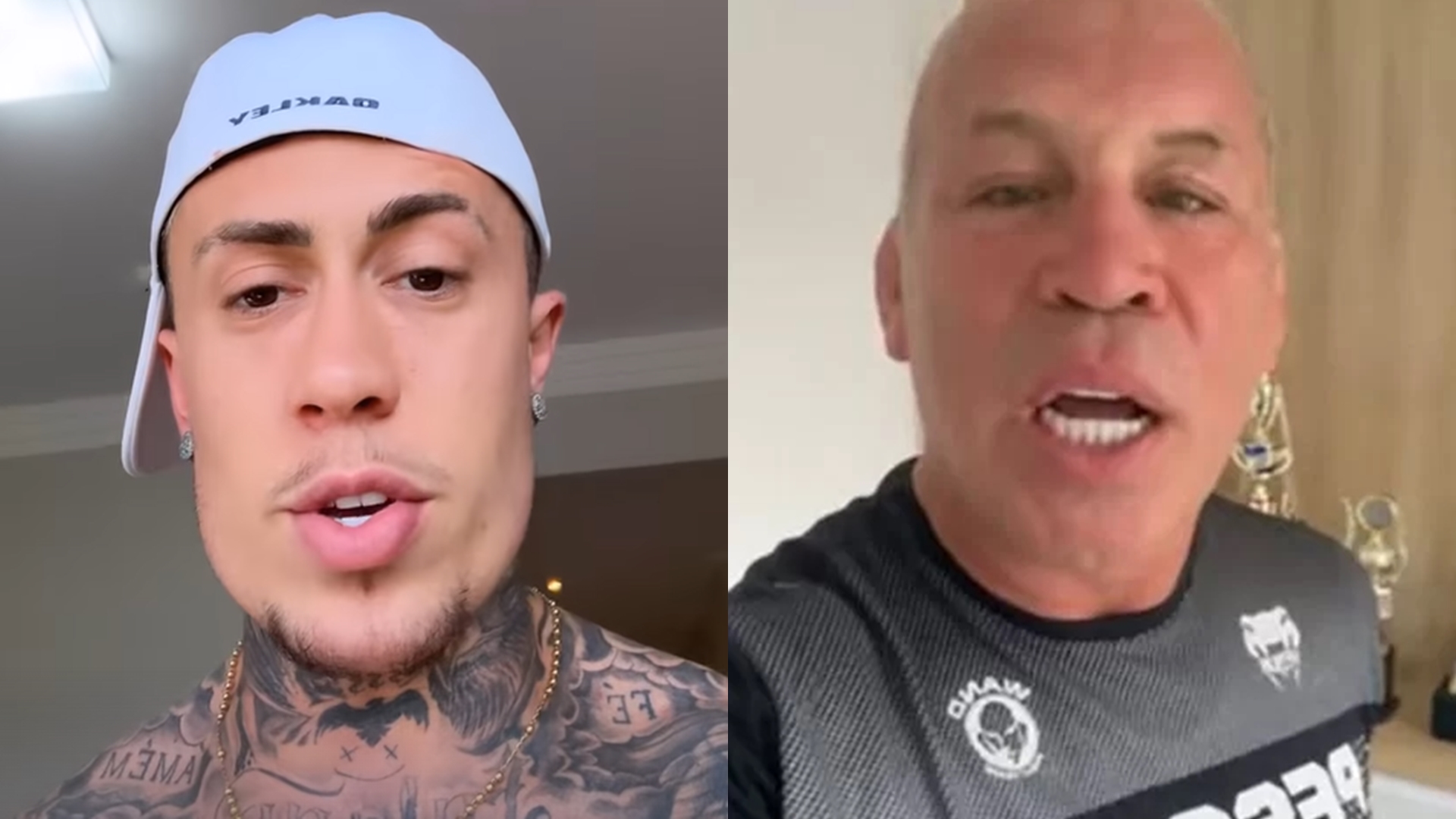 MC Daniel detona Wanderlei Silva após ex-lutador desafiar seu segurança: “Tanga frouxa”