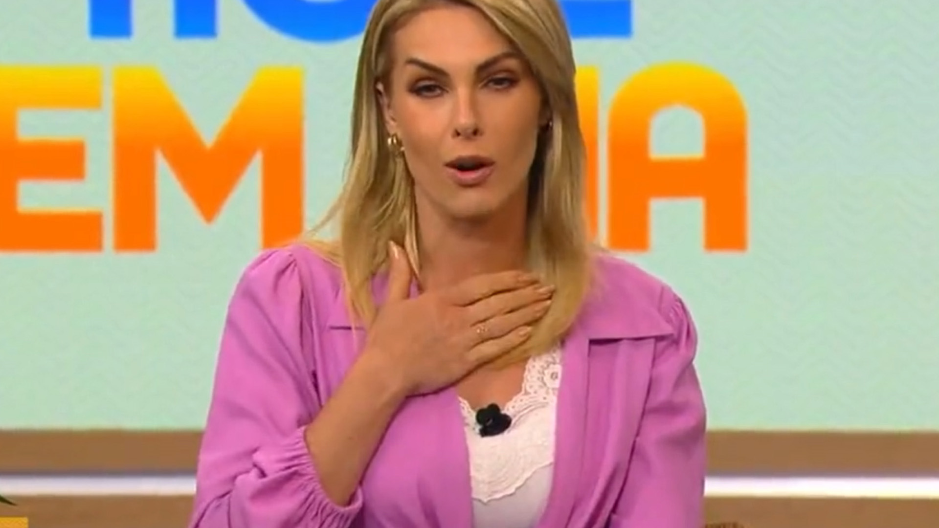 Motivo da ausência de Ana Hickmann no ‘Hoje em Dia’ é revelado