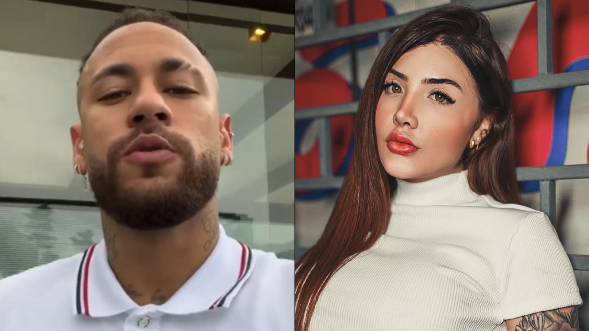 Neymar quebra silêncio após ser flagrado pedindo nudes a modelo: “Mostra”