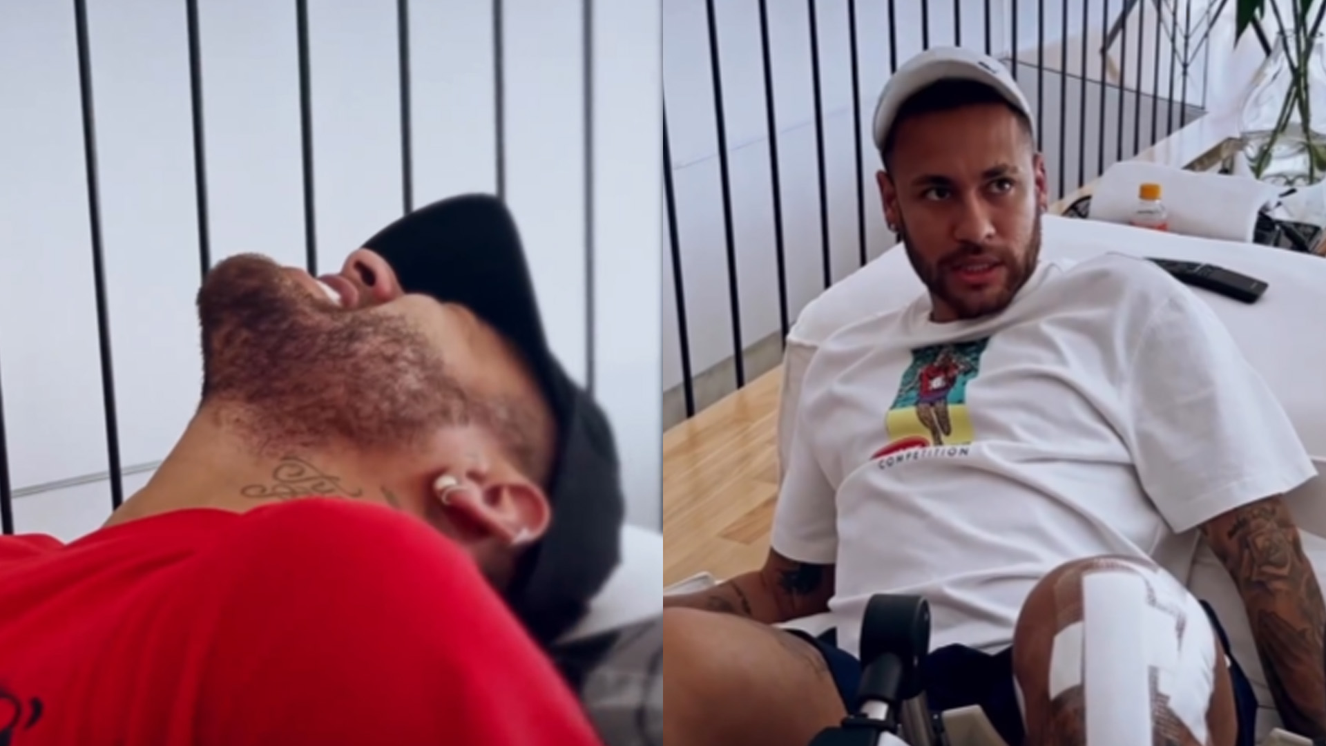 Neymar sofre com recuperação dolorosa após cirurgia: “Vai valer a pena”