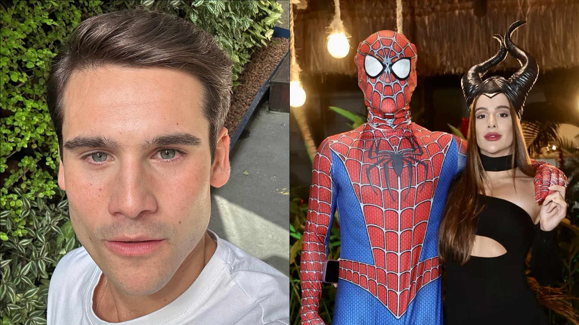 Sem cueca? Nicolas Prattes polemiza com volume indiscreto em fantasia de Homem-Aranha