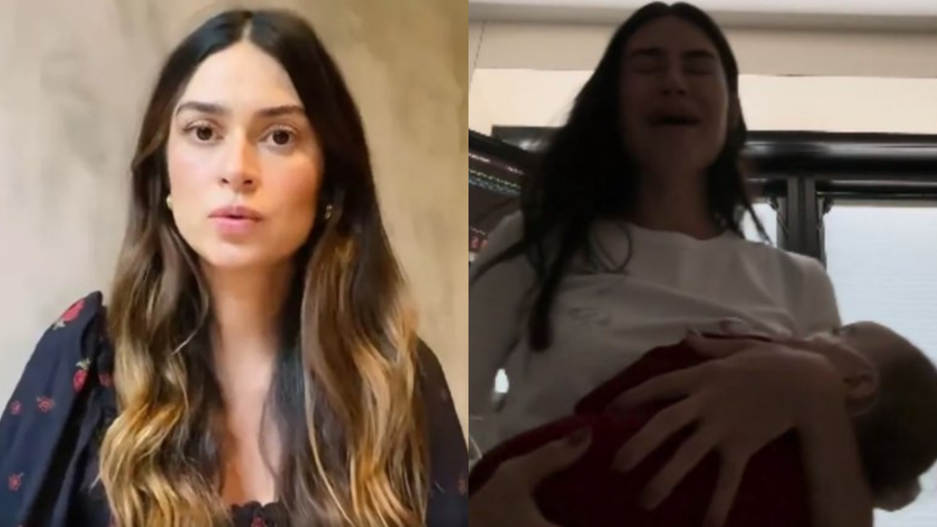 Desespero e exposição: Thaila Ayala viveu polêmica com hospital após internação da filha