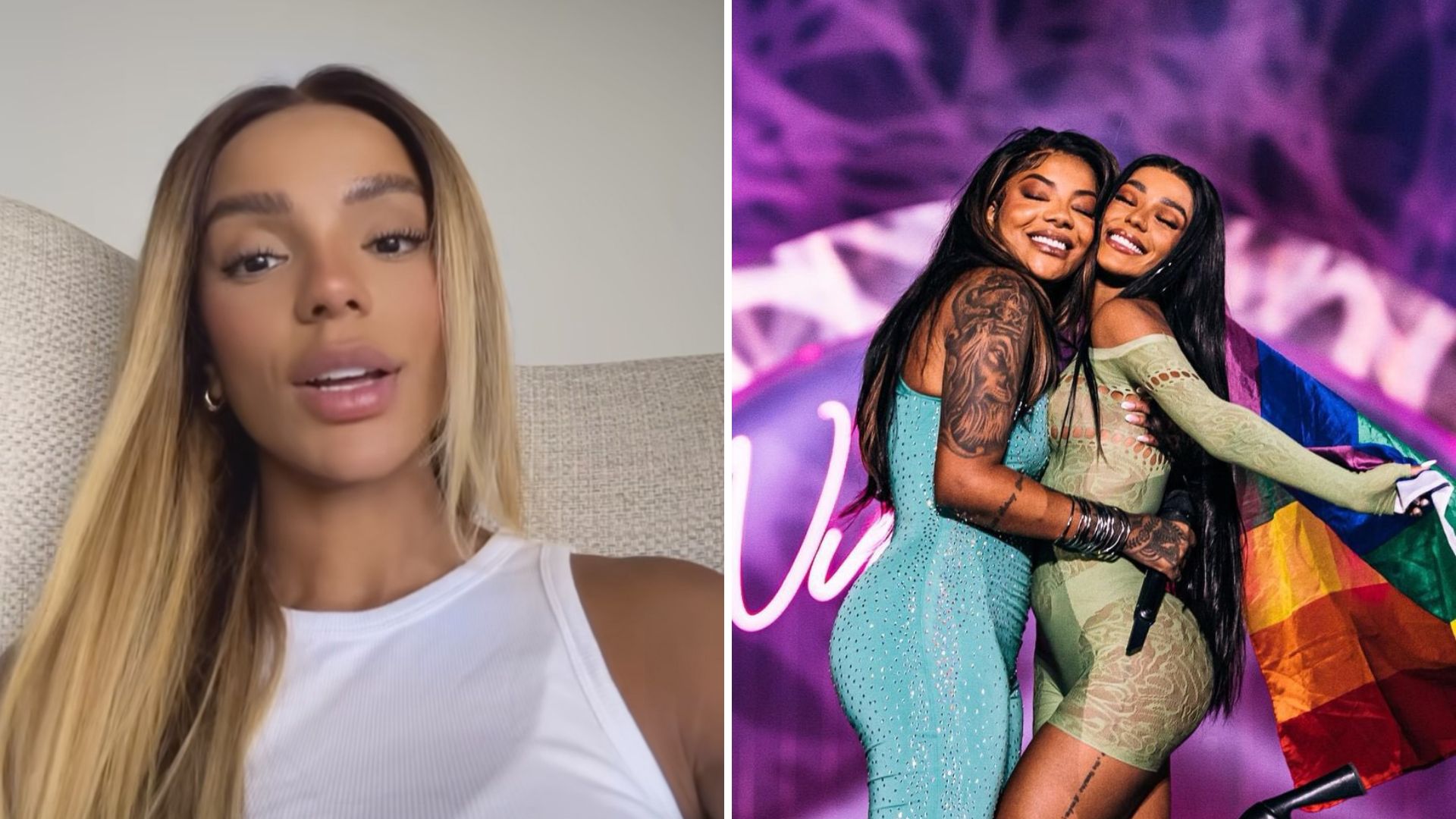 “Processo longo e delicado”, diz Brunna Gonçalves sobre engravidar com Ludmilla
