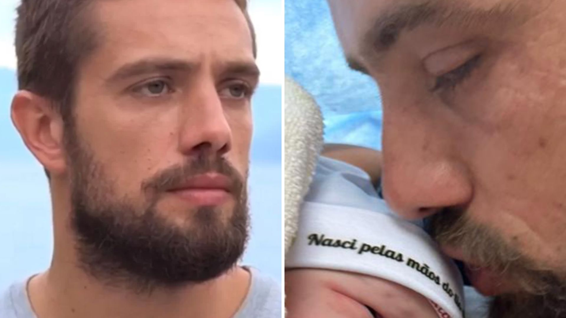 Nasceu! Rafael Cardoso apresenta a filha que é fruto de romance relâmpago