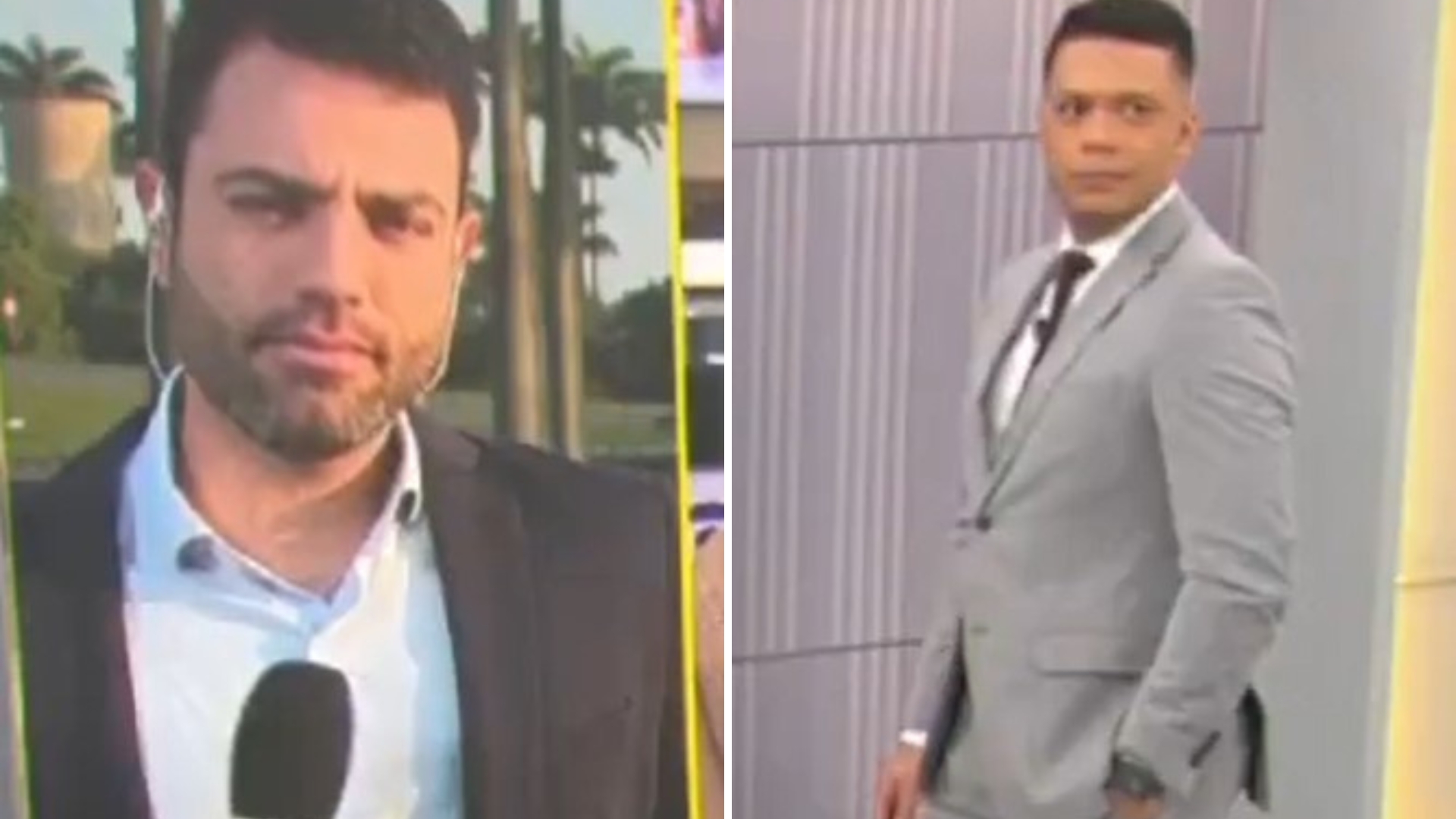 Repórter da Globo comete gafe e chama âncora de “fralda”: “Bom dia, fralda”