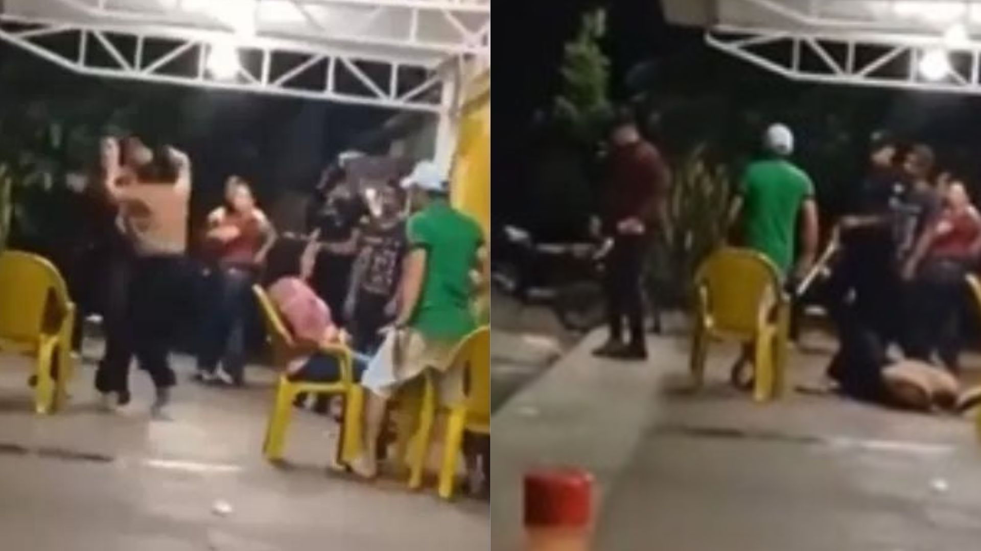 Imagens fortes! Cantor sertanejo é flagrado agredindo a própria mãe