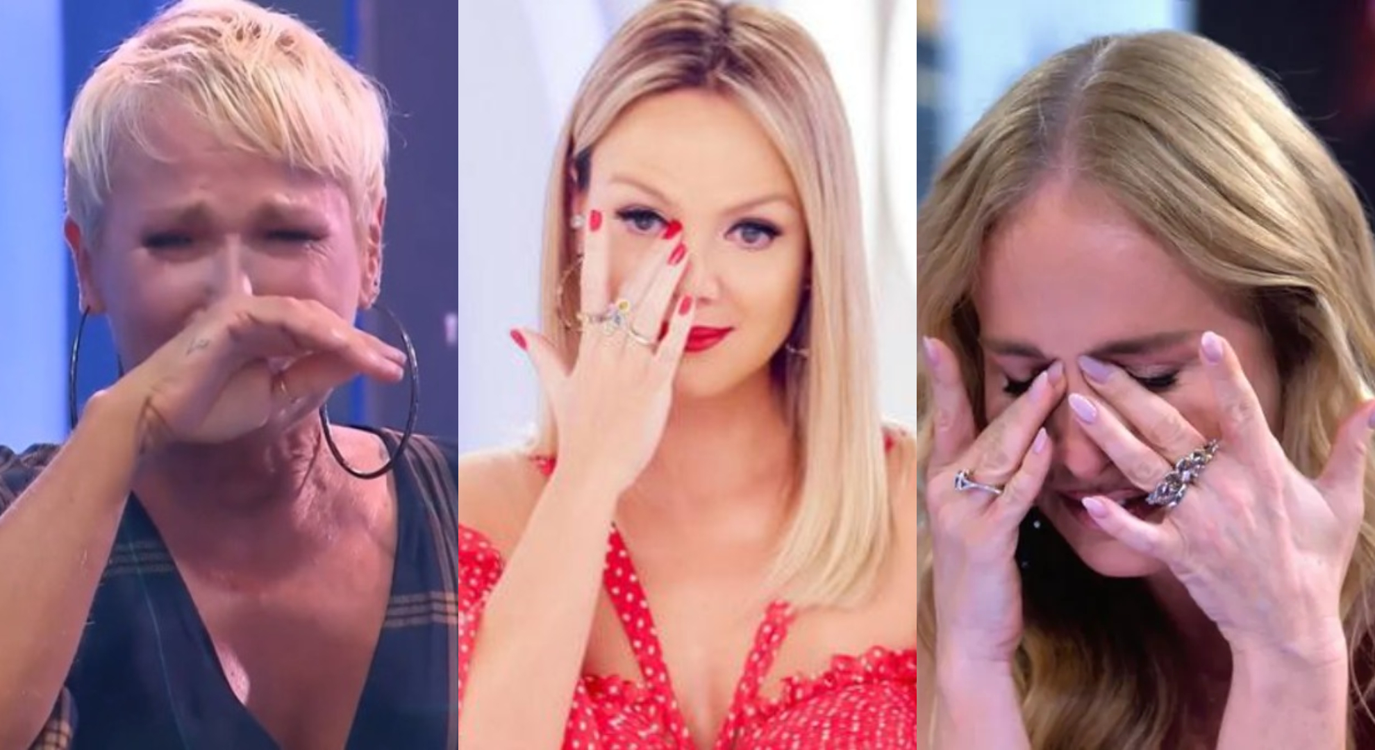 Suposta rivalidade entre Angélica, Eliana e Xuxa é escancarada em gravação