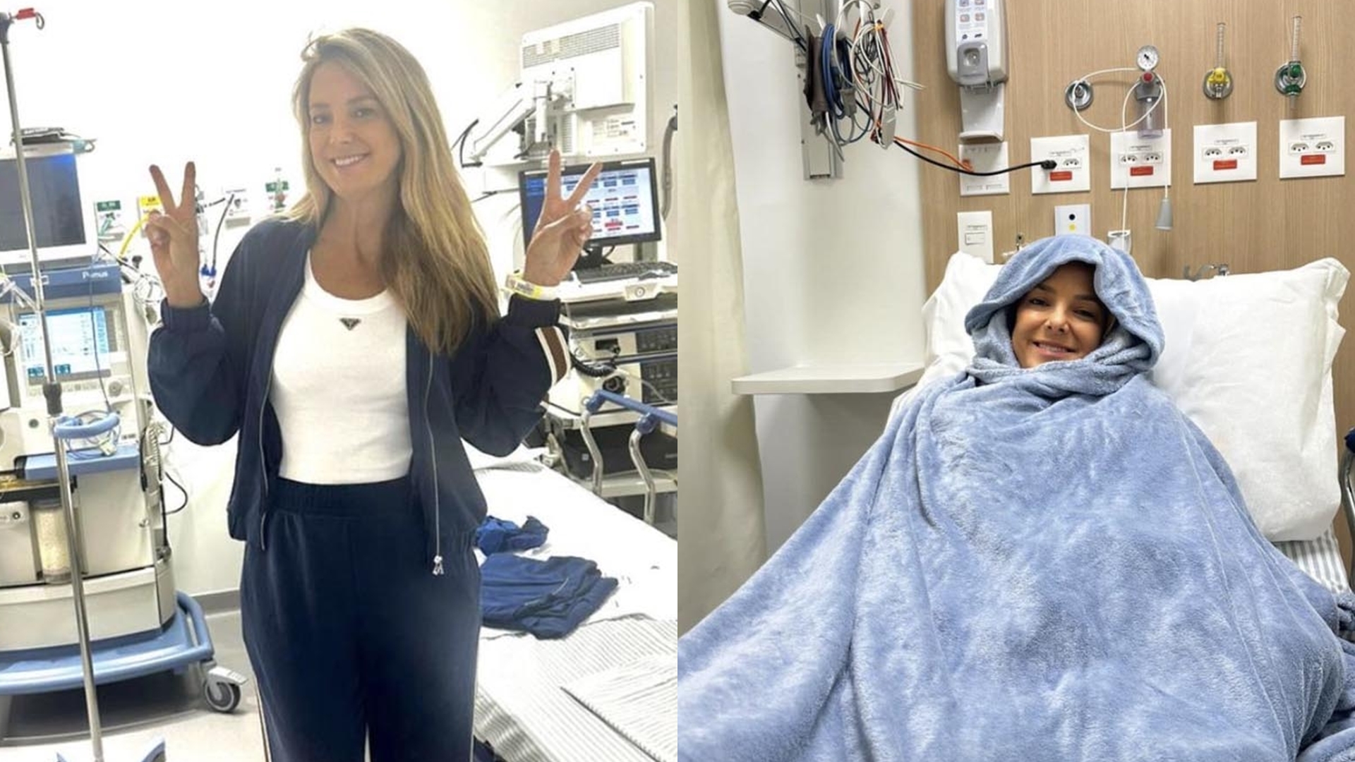 Ticiane Pinheiro surge em leito de hospital e atualiza estado de saúde: “Muito importante”