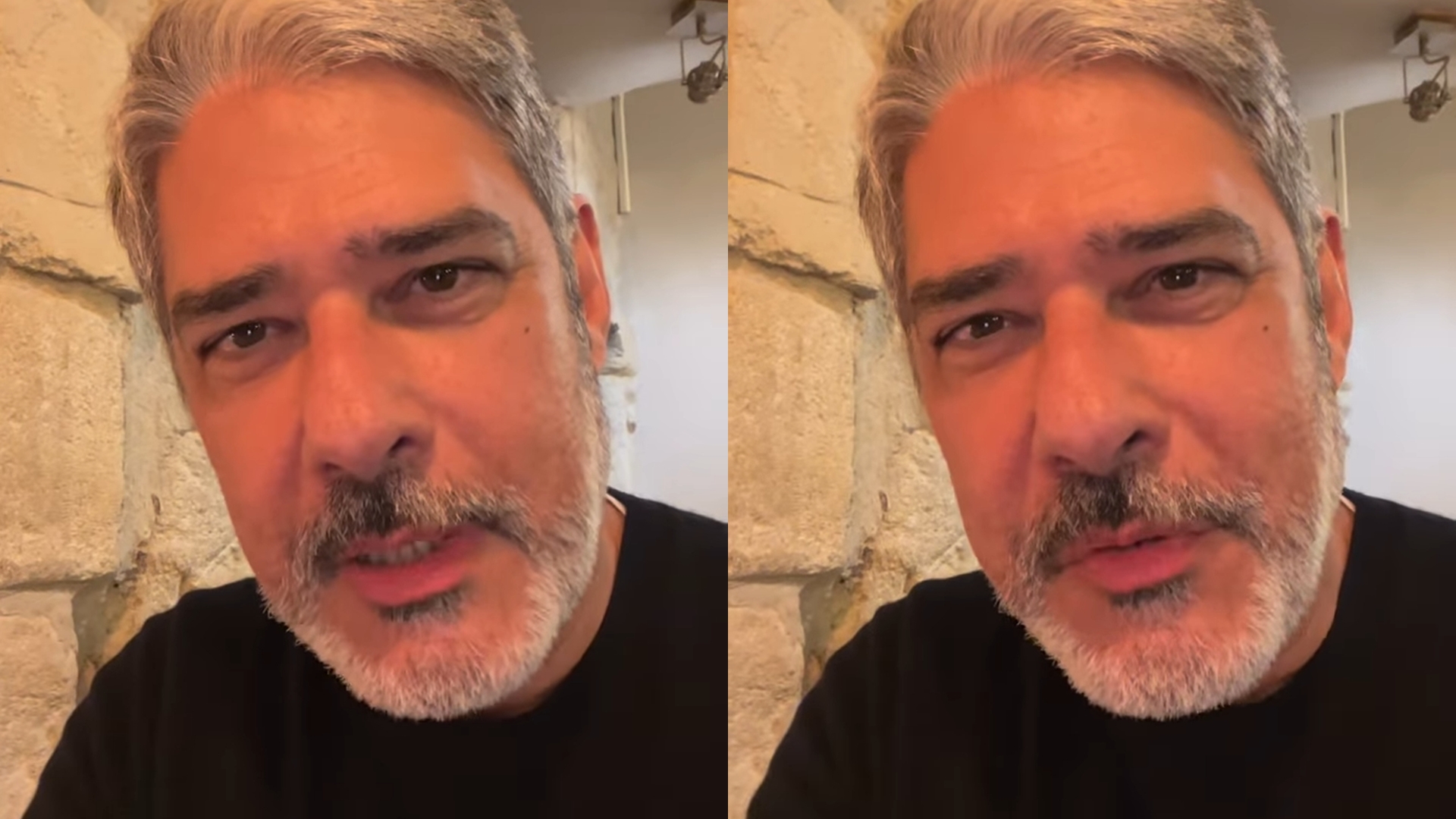 De férias, William Bonner se choca ao encontrar George Clooney: “Quebrar o silêncio”