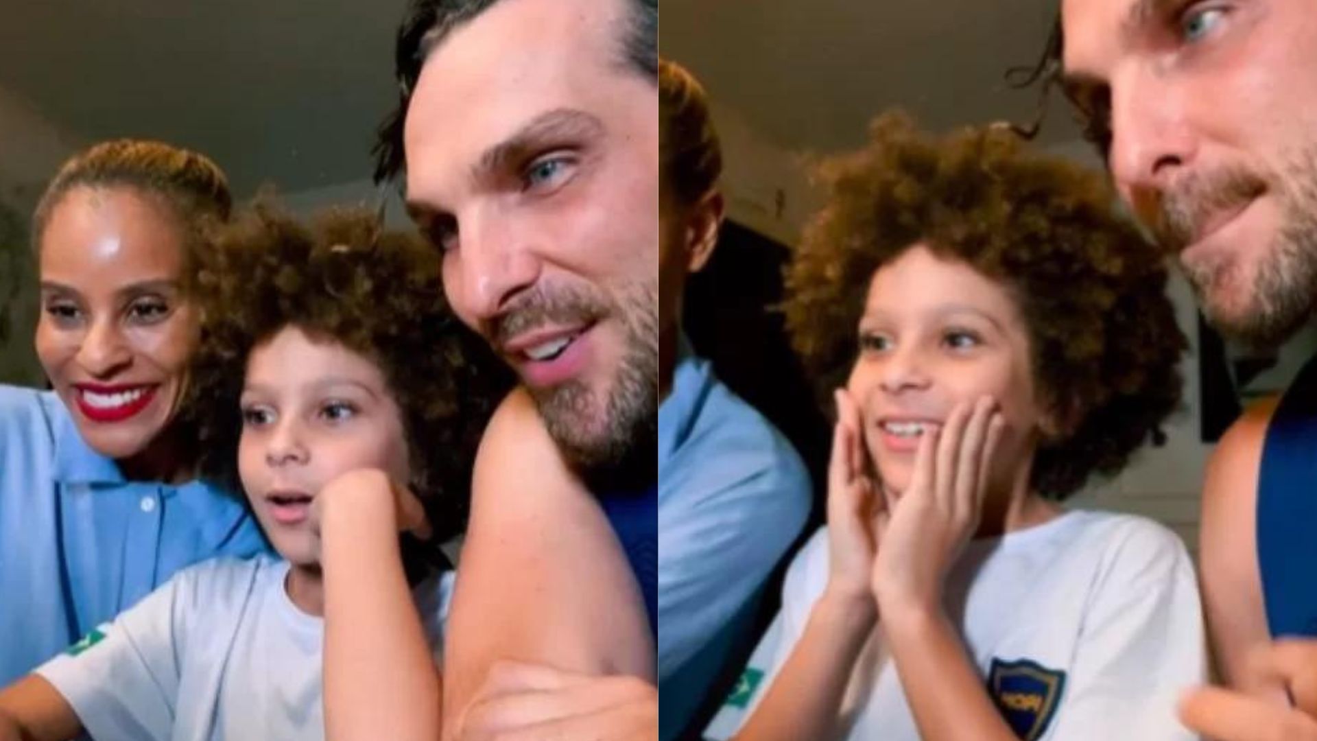 Ex-BBB Aline Wirley expõe primeiro encontro do primogênito com irmãos adotivos: “Lindo”