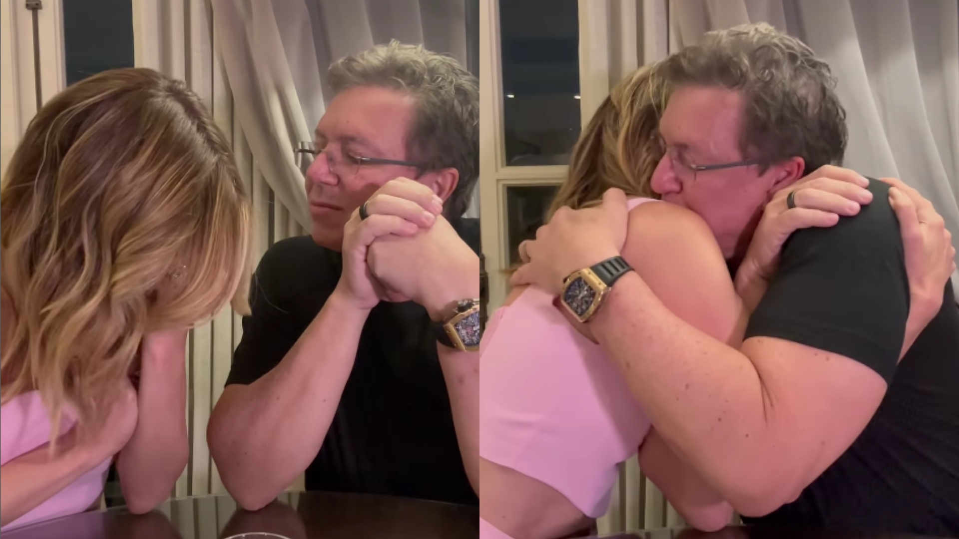 Ana Furtado se cura do câncer e chora de emoção ao lado de Boninho: “Acabou”