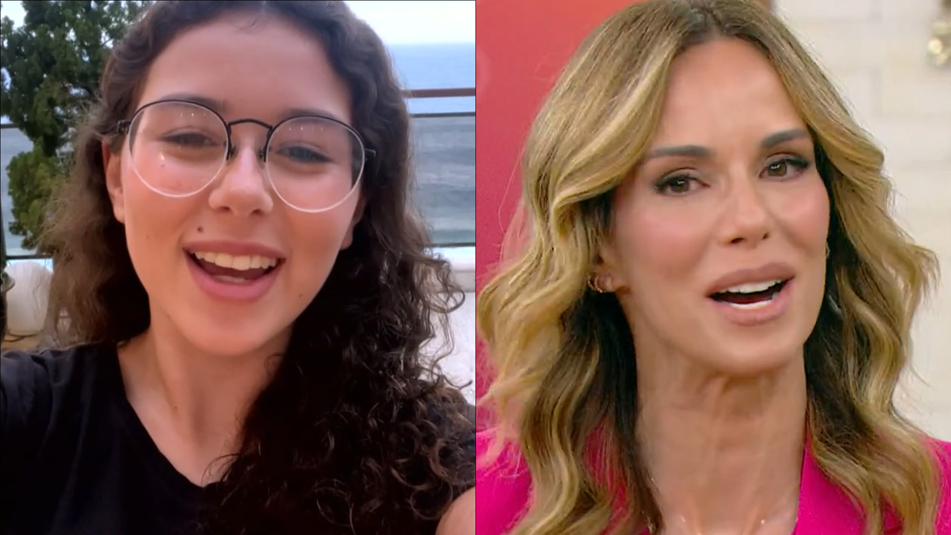 Tímida, filha de Ana Furtado faz raríssima aparição no ‘Mais Você’: “Uma moça”