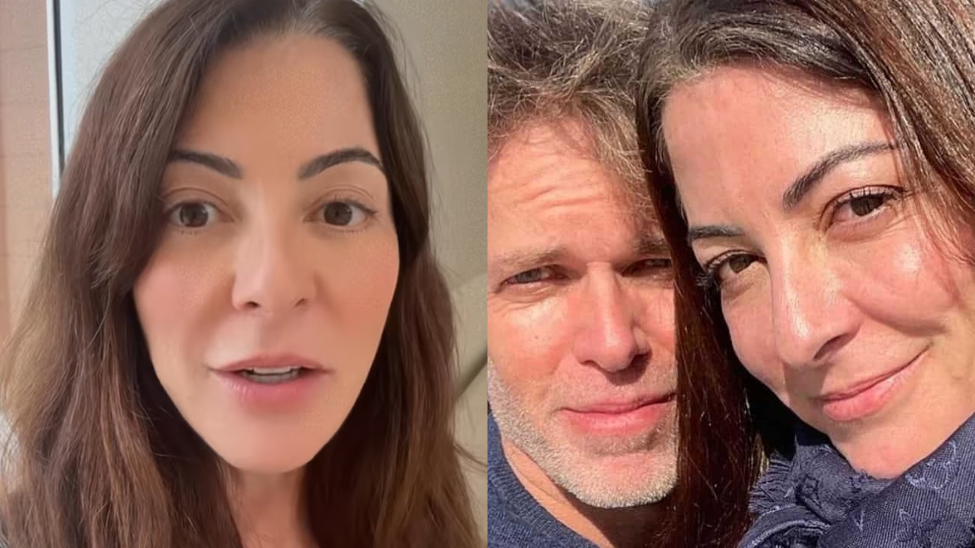 Ana Paula Padrão revela estado de saúde do marido após internação: “Muitas fraturas”