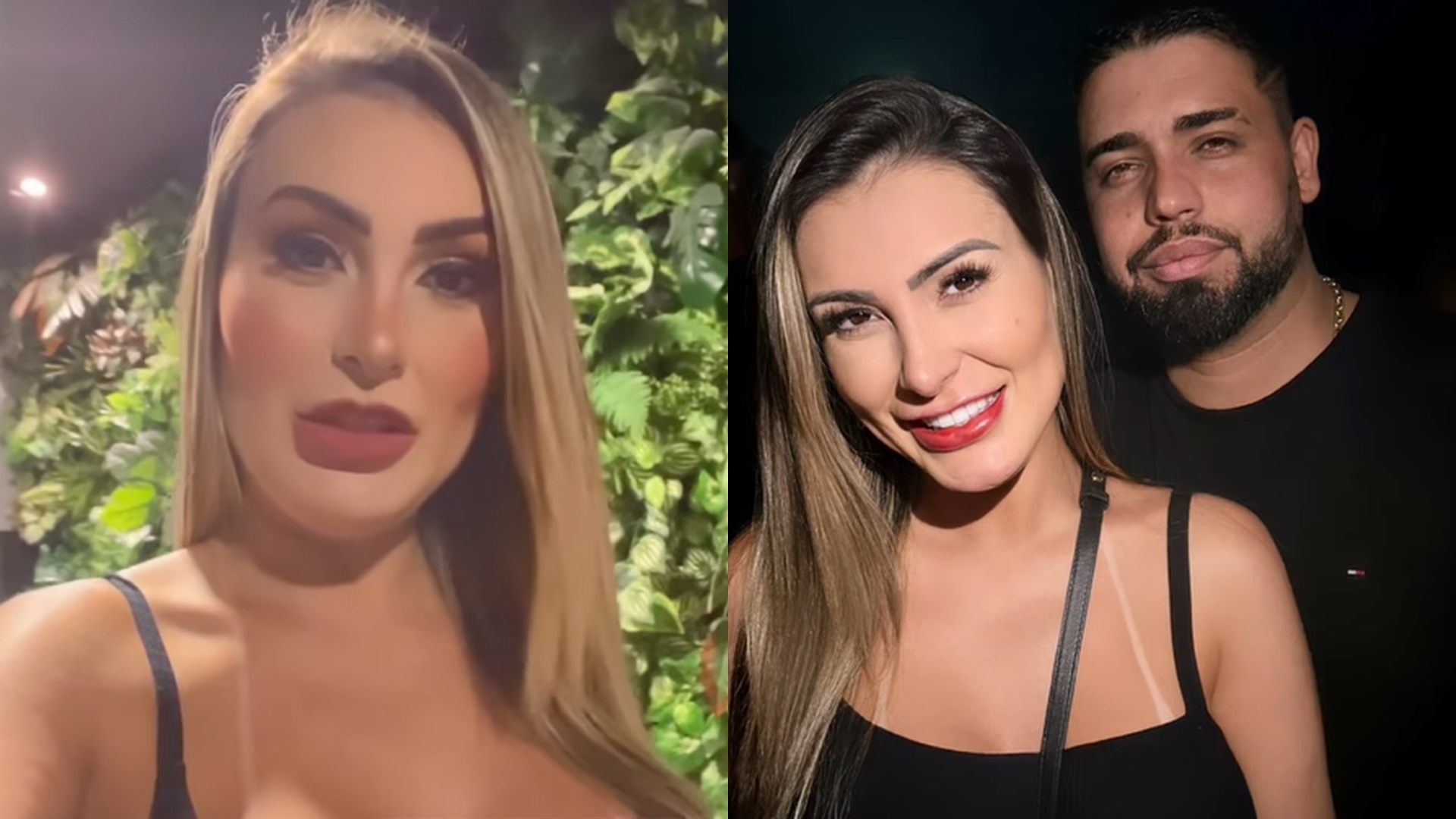 Andressa Urach nega fazer filme adulto com o novo namorado: “Ele é muito discreto”