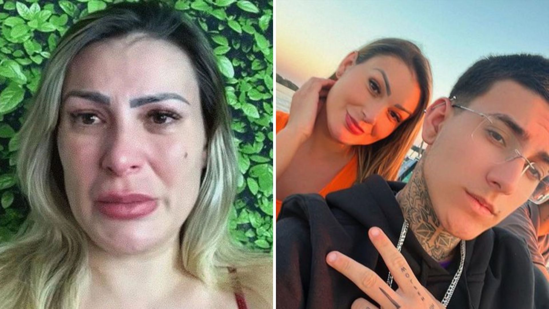Emancipação e quase morte: Antes da parceria, Andressa Urach teve briga feia com o filho