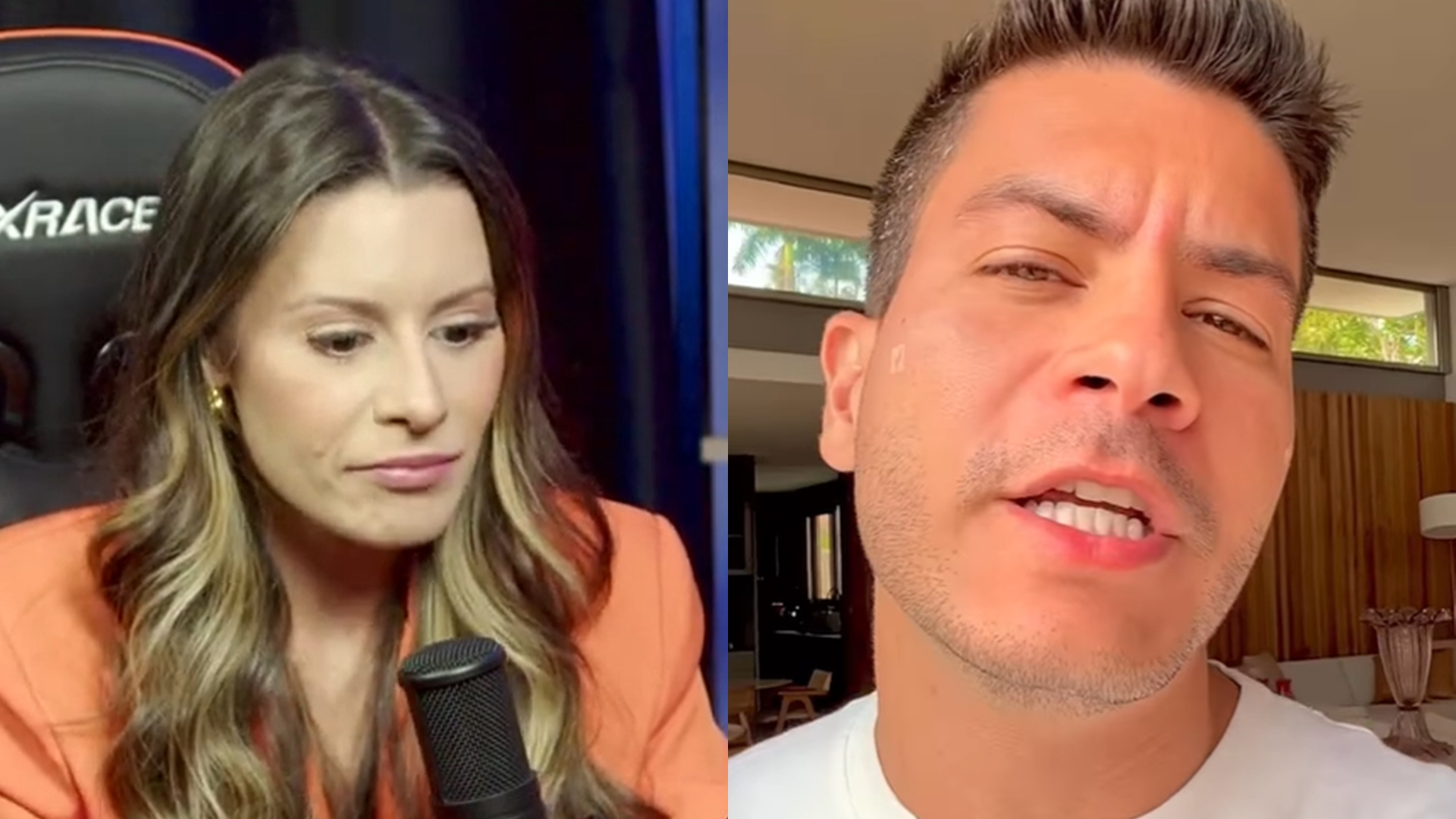 Aricia Silva se arrepende de affair com Arthur Aguiar: “Só queria dar pra pessoa”