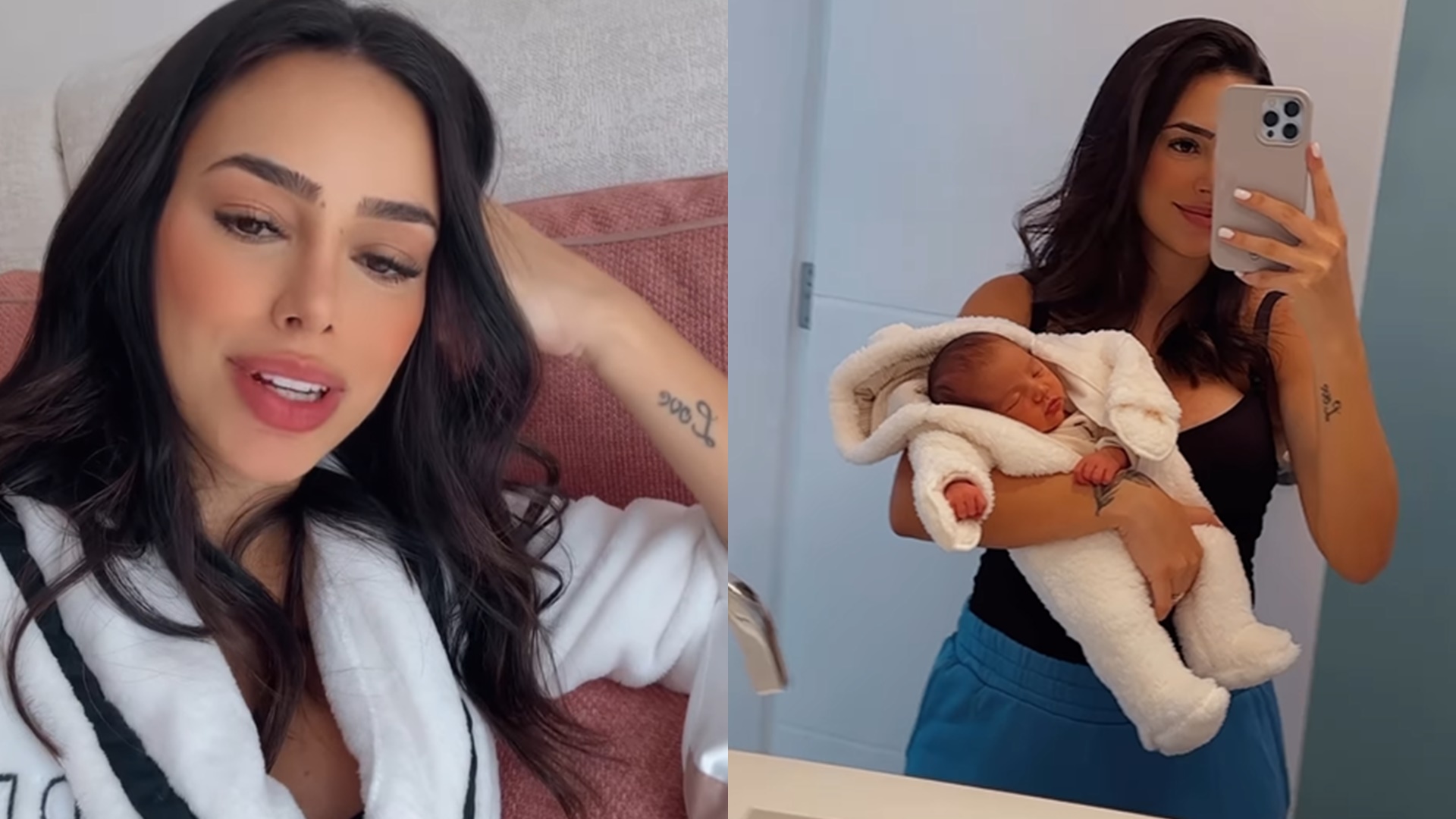 Bruna Biancardi detalha rotina após nascimento da filha com Neymar: “Dedicada a ela”