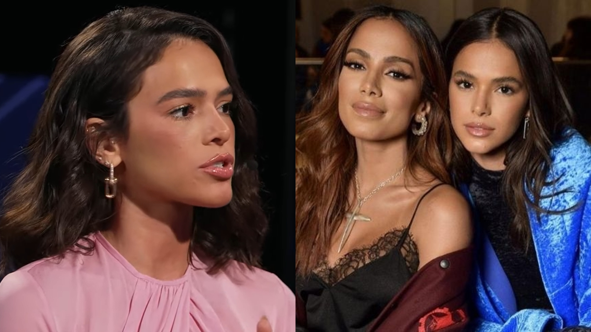 Milionária, Bruna Marquezine se explica por dividir aluguel com Anitta: “Está muito caro”