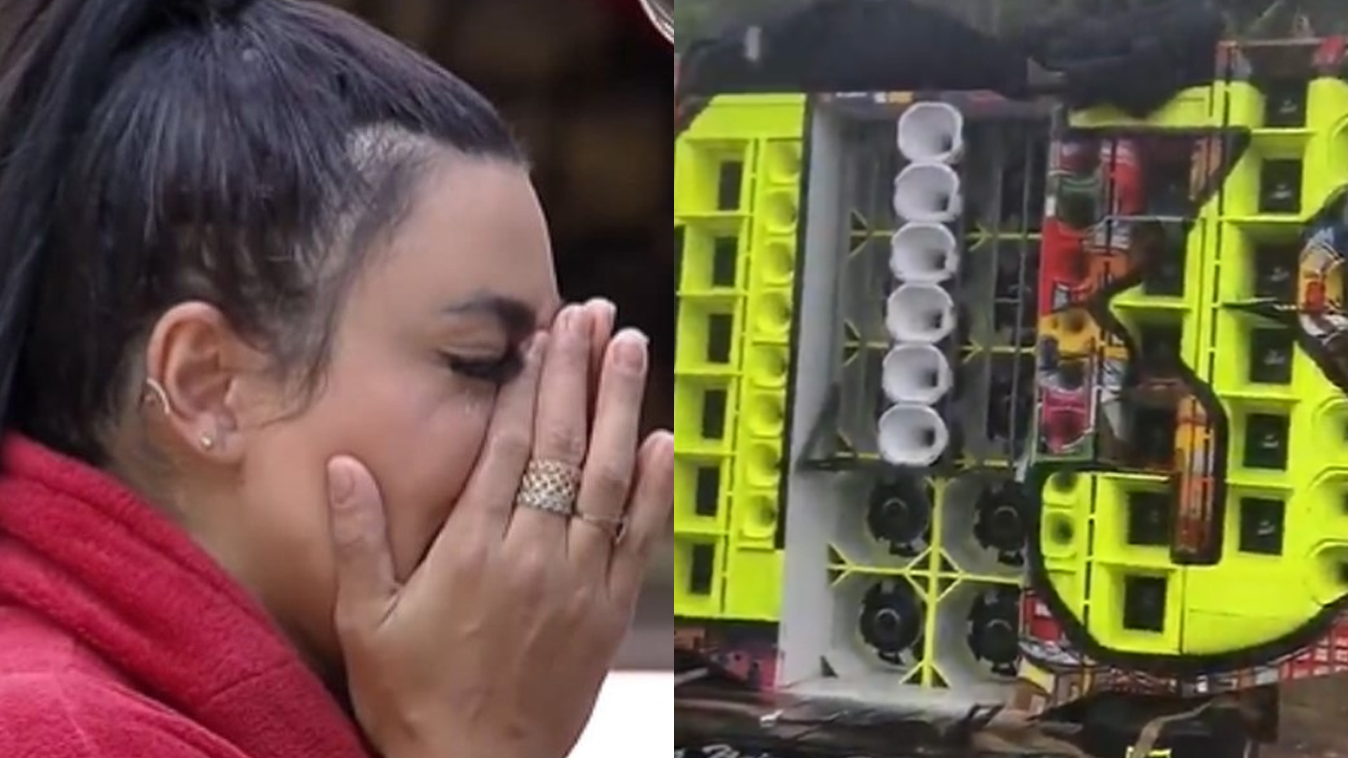 A Fazenda 15: Carro de som deixa Jenny chorando e RecordTV corta câmeras