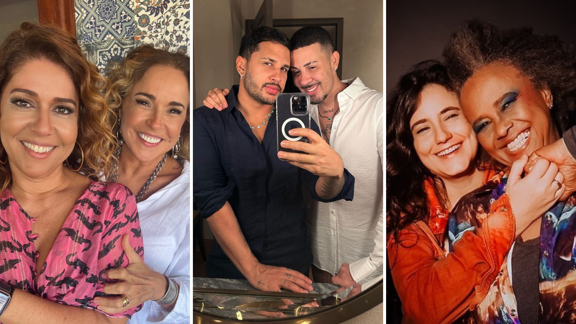 Casais homoafetivos famosos que vivem o amor sem medo e sem preconceito; veja