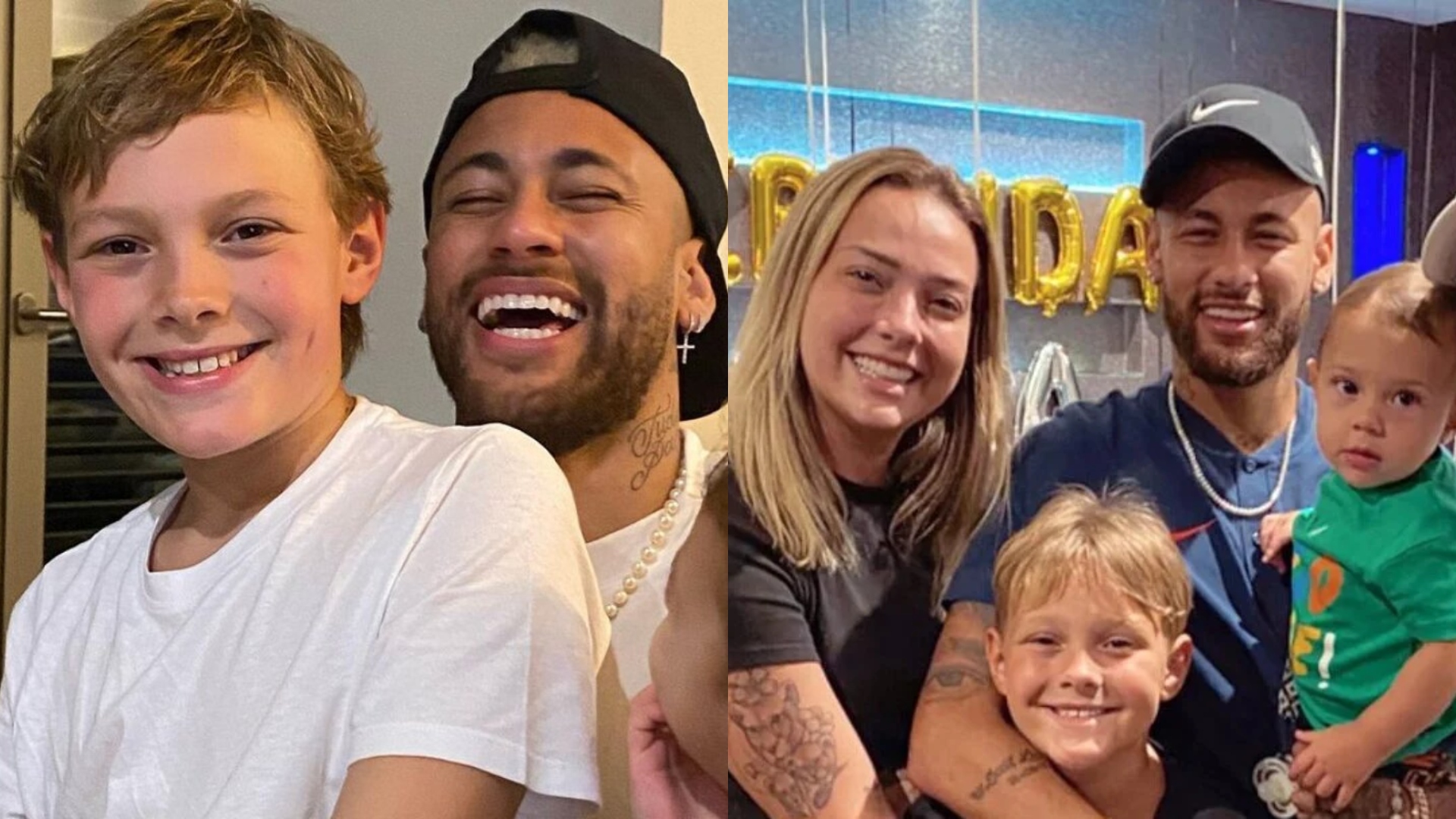 Primeiro filho de Neymar, Davi Lucca tem 12 anos e já tinha irmãozinho