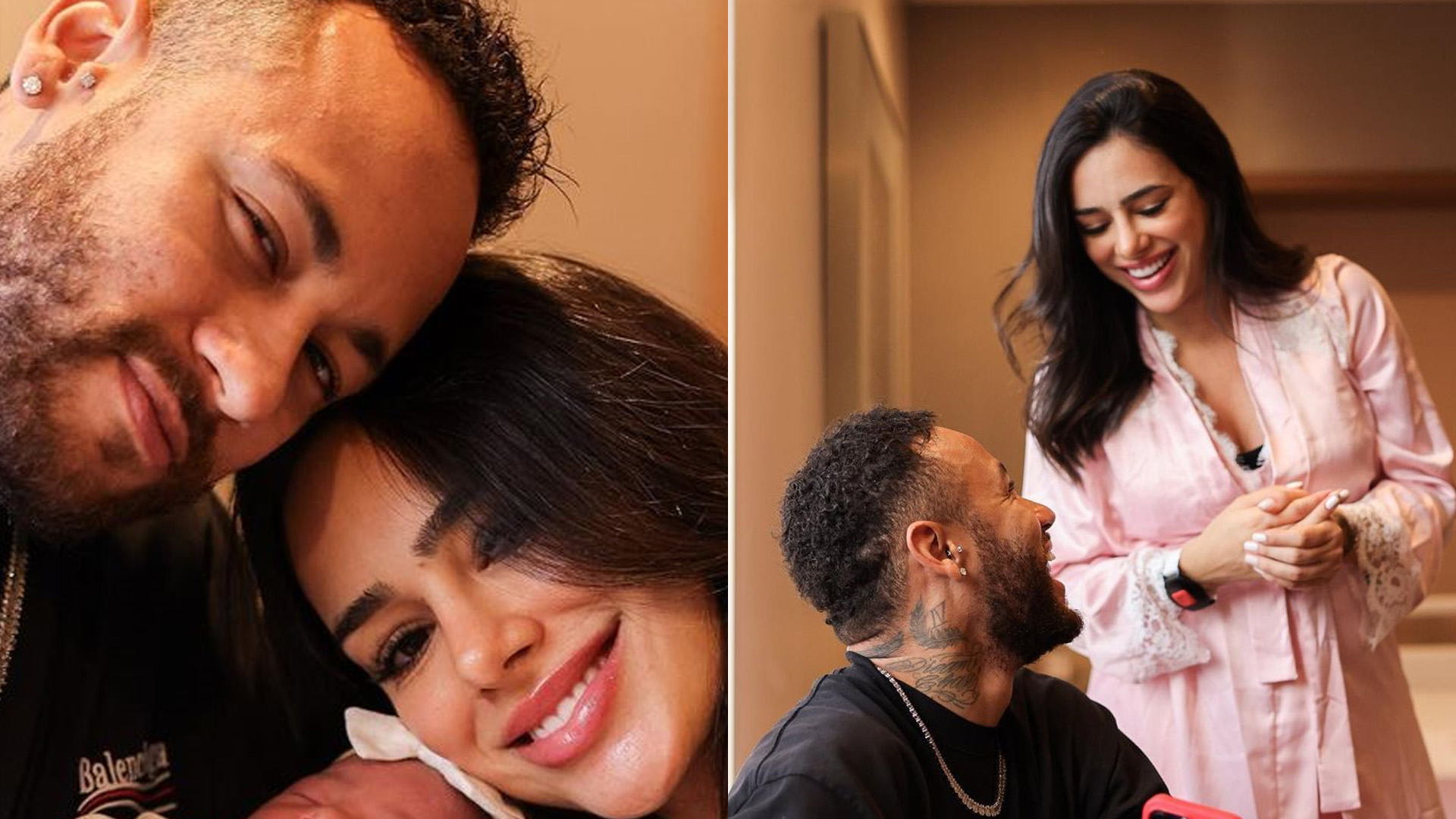 Ué? Paz entre Bruna Biancardi e Neymar é traída por detalhe em fotos