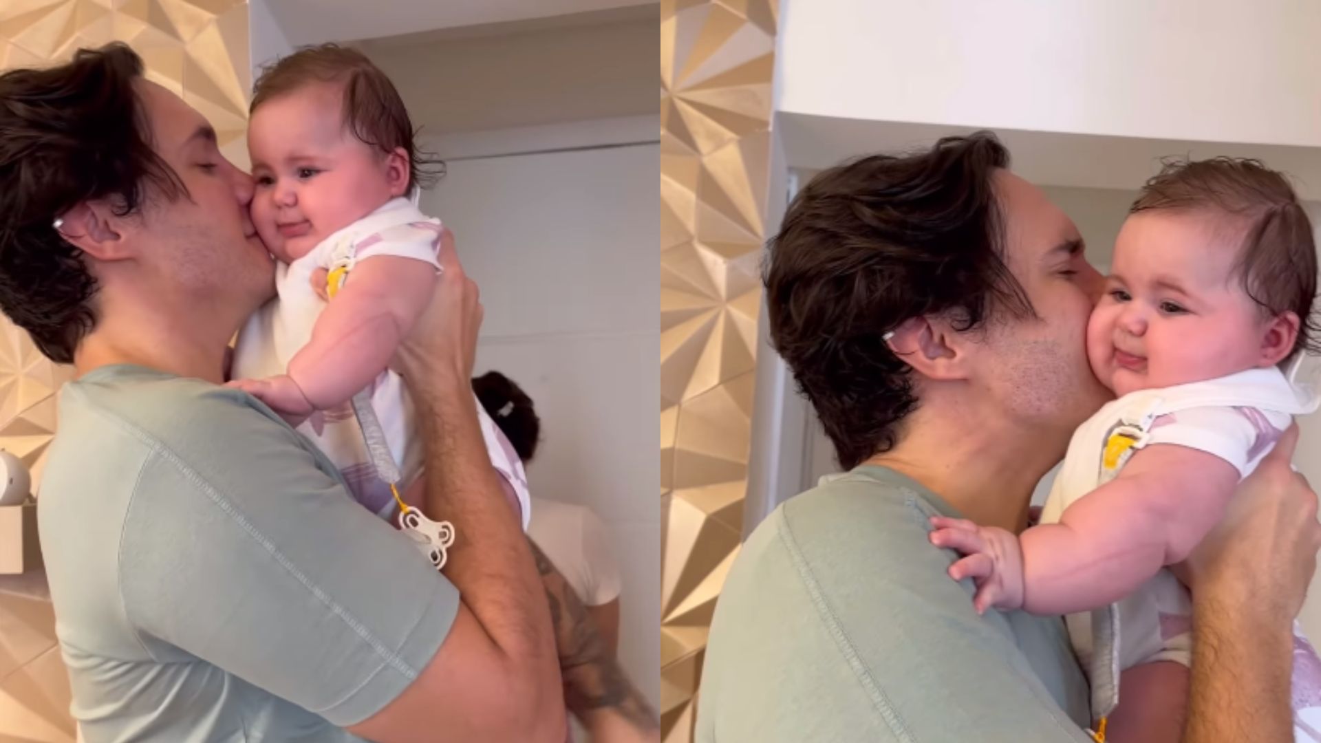 Eliezer faz linda surpresa para filha e emociona fãs: “Ato genuíno de pai”
