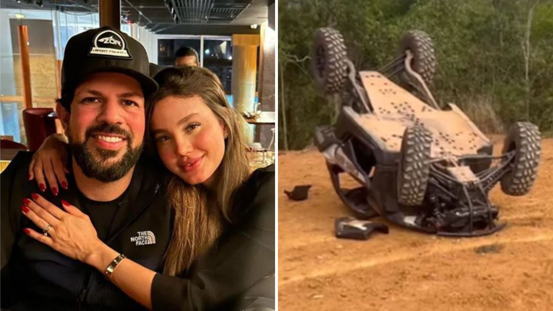 Que susto! Esposa de Sorocaba capota o carro ao lado de amiga: “Estamos vivas”