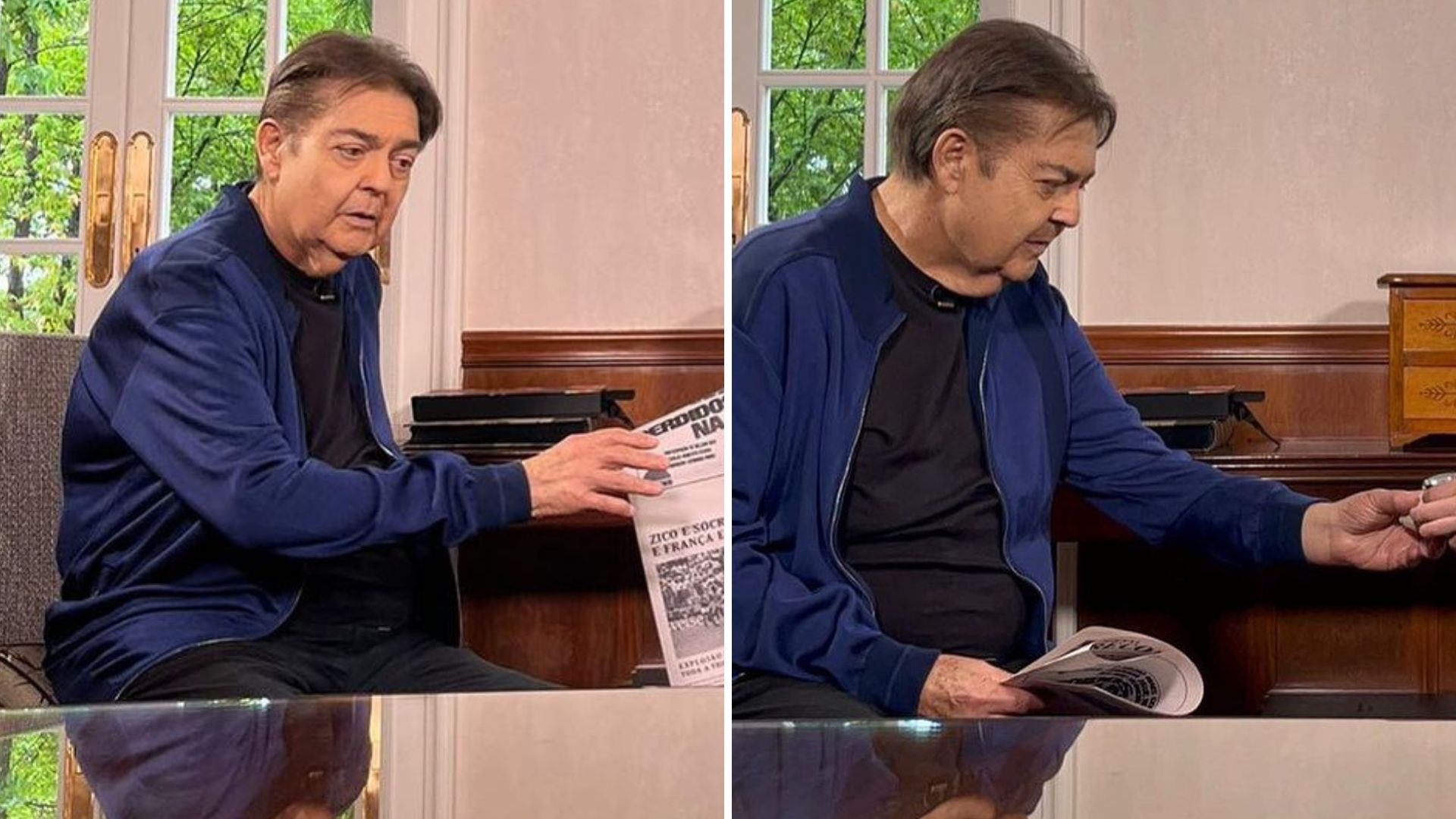 Faustão reaparece pela primeira vez após nova alta hospitalar: “Segunda chance”
