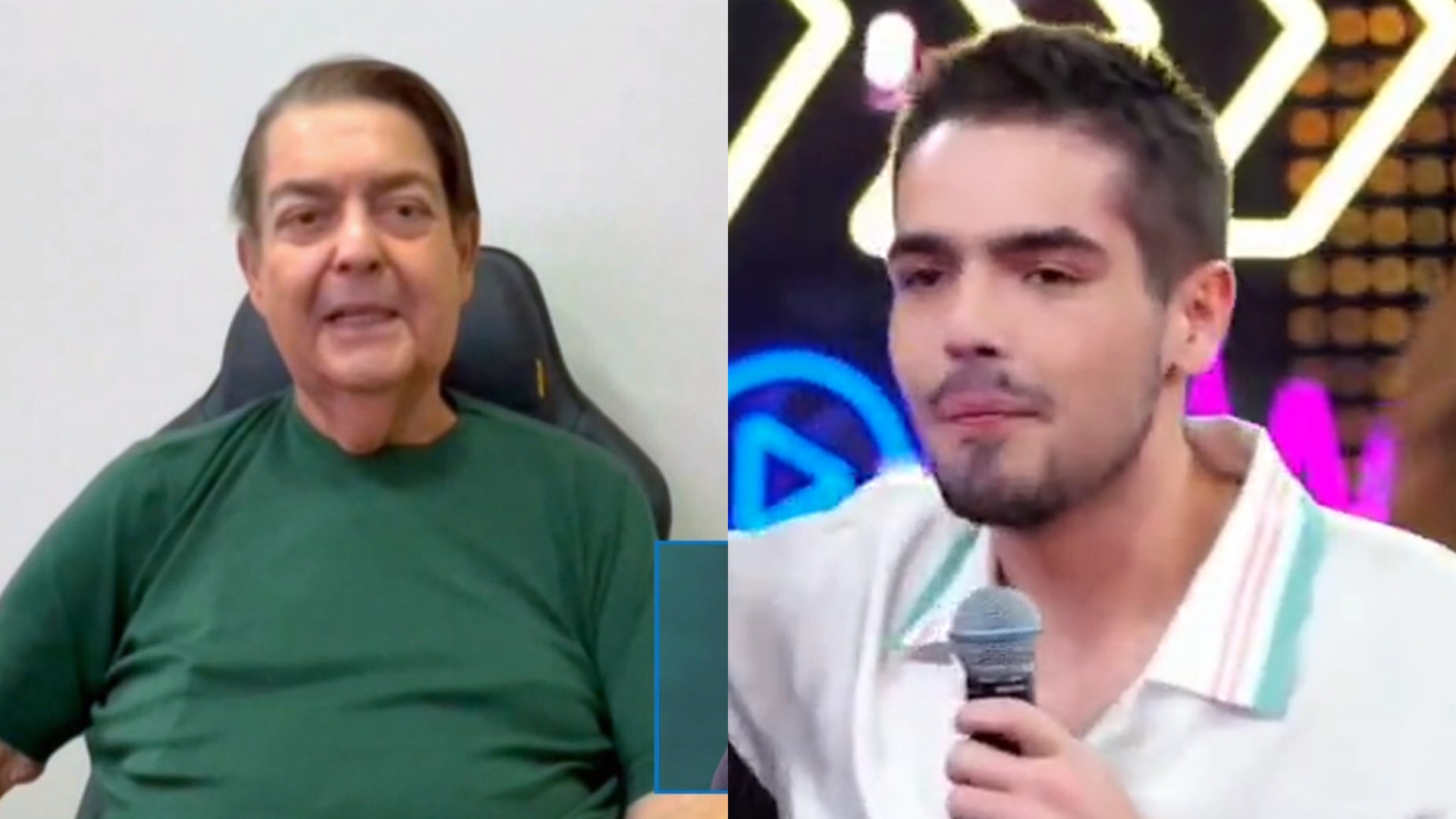 Faustão volta à Globo com surpresa e faz filho chorar no Domingão: “Eterna gratidão”