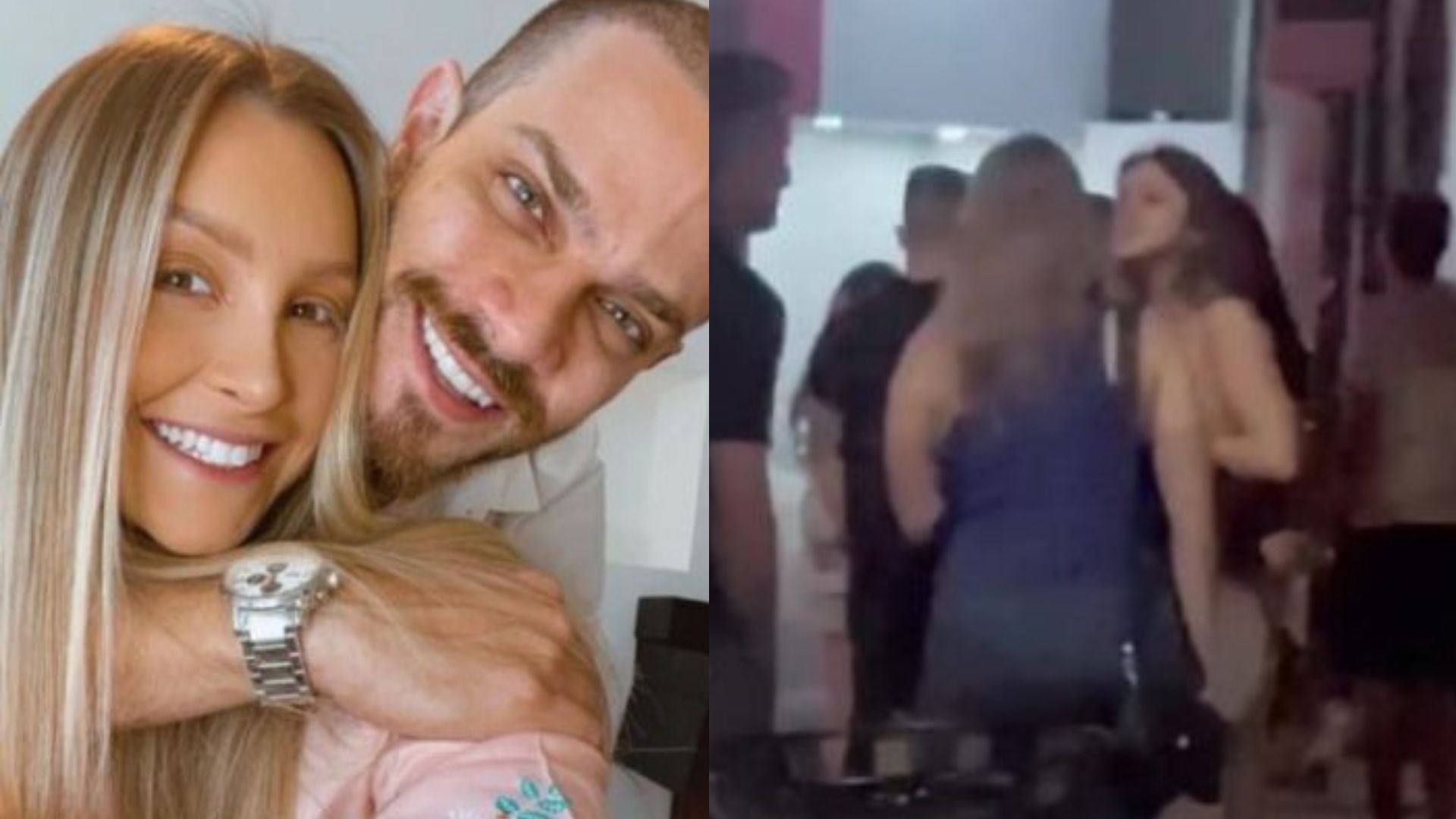 Ex-noivo de Carla Diaz é flagrado com três mulheres após término