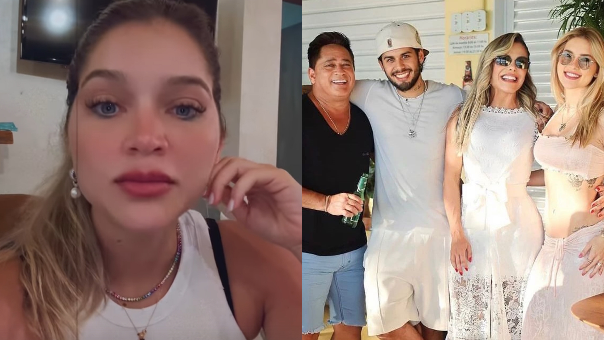 Filha de Leandro desabafa sobre relação com família de Leonardo: “Estive ausente”