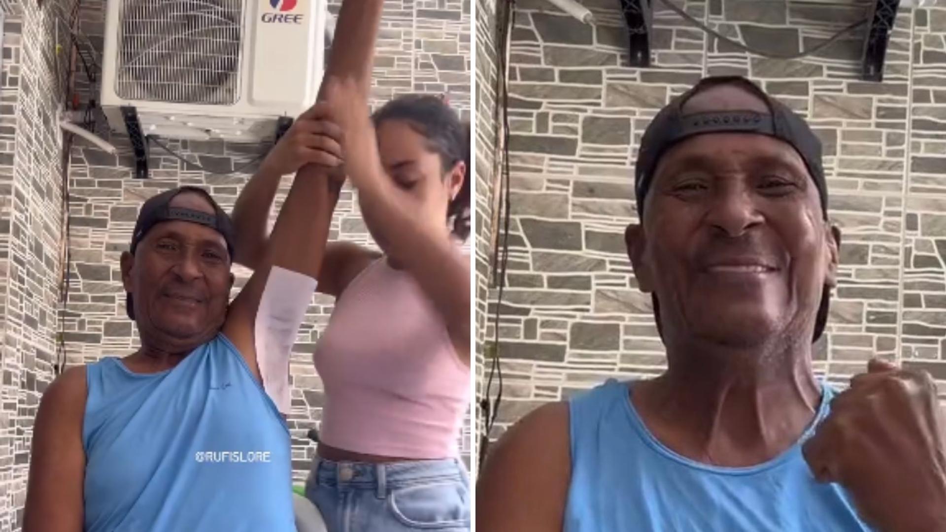 Filha viraliza ao depilar o pai com ‘cera indolor’: “Doeu para cara***”