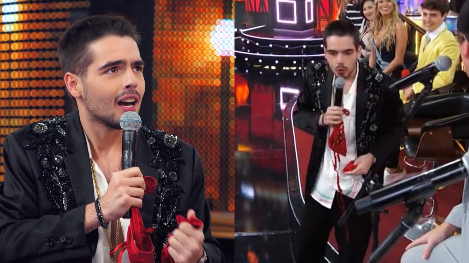 Namorando, filho de Faustão leva calcinha embora após programa na Globo: “A primeira”