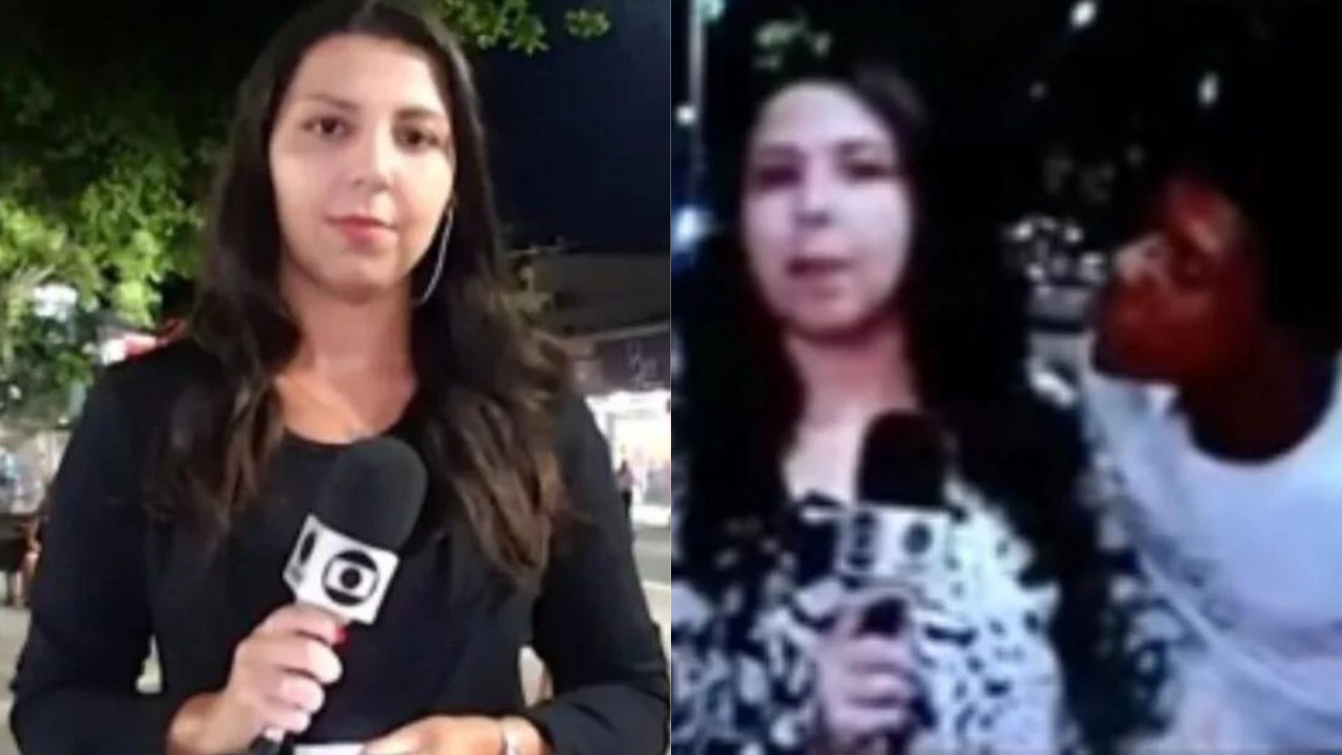 Homem agarra e tenta beijar repórter da Globo ao vivo: “Sensação horrível”