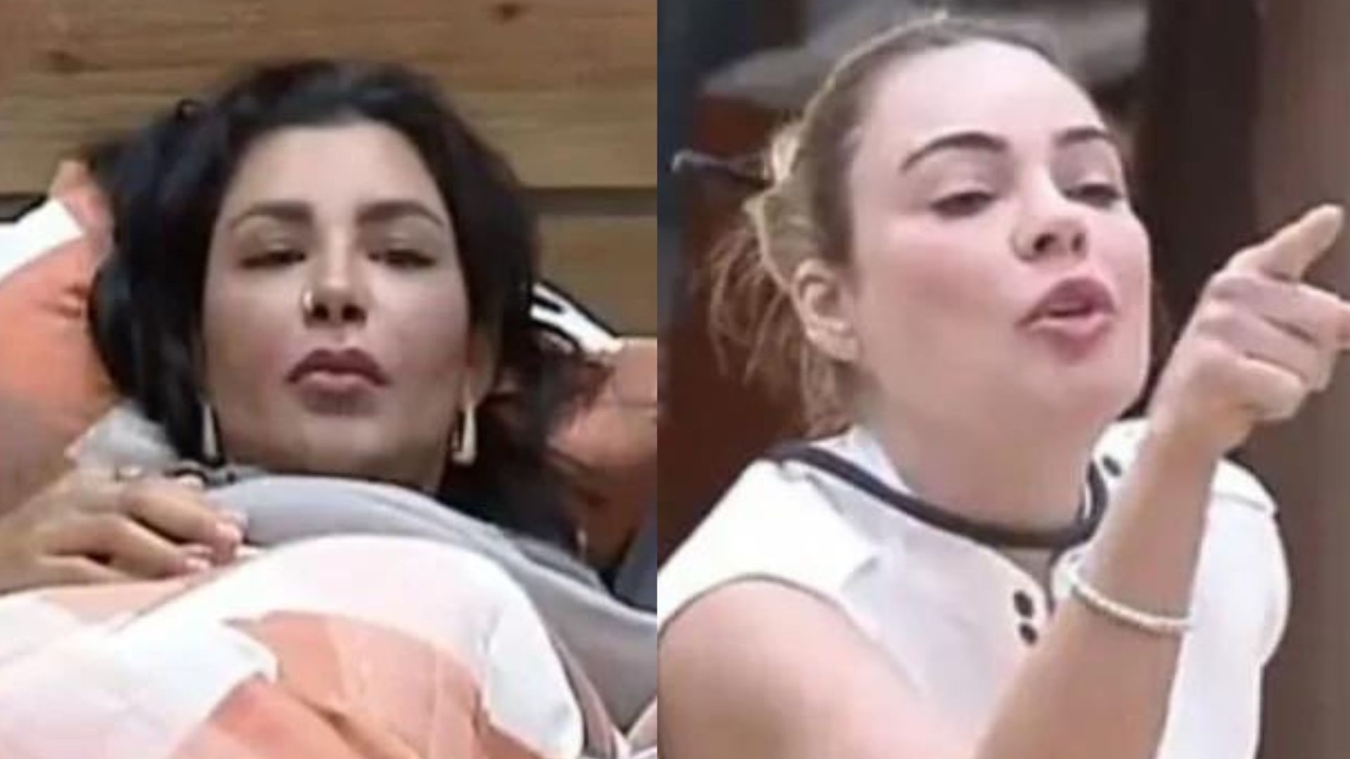 A Fazenda 15: Confiante, Jenny Miranda festeja expulsão de Rachel Sheherazade: “Lá fora”