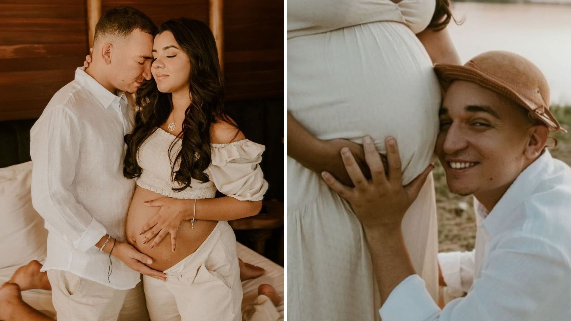 João Gomes e Ary Mirelle encantam ao exibir ensaio de gravidez: “Família completa”